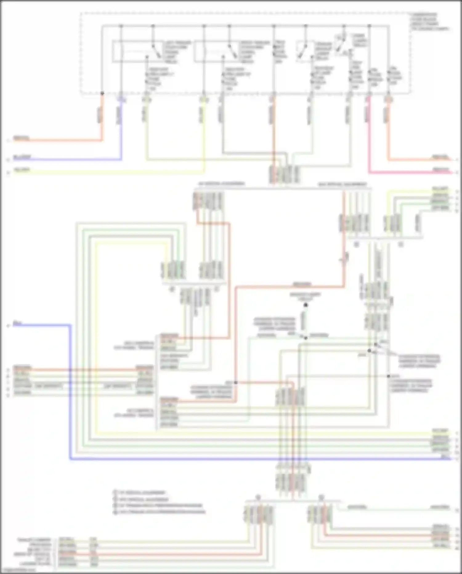 Wiring diagram park lamps relay for GMC Sierra IV (2018-2022) (6 of 6)