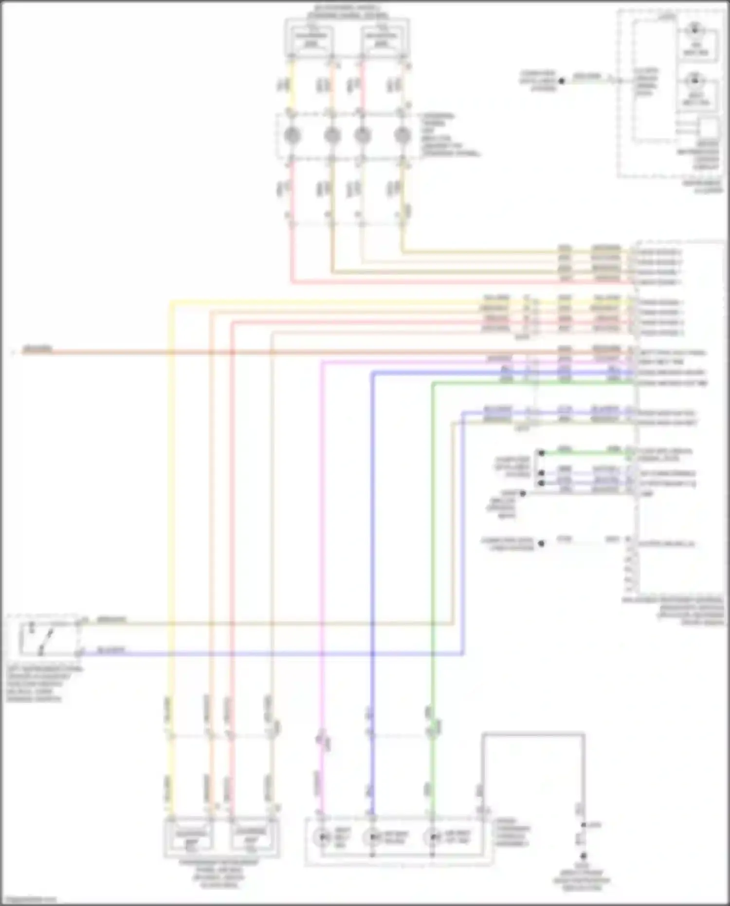 Wiring diagram pass stage 2 hi for GMC Sierra IV (2018-2022) (1 of 1)