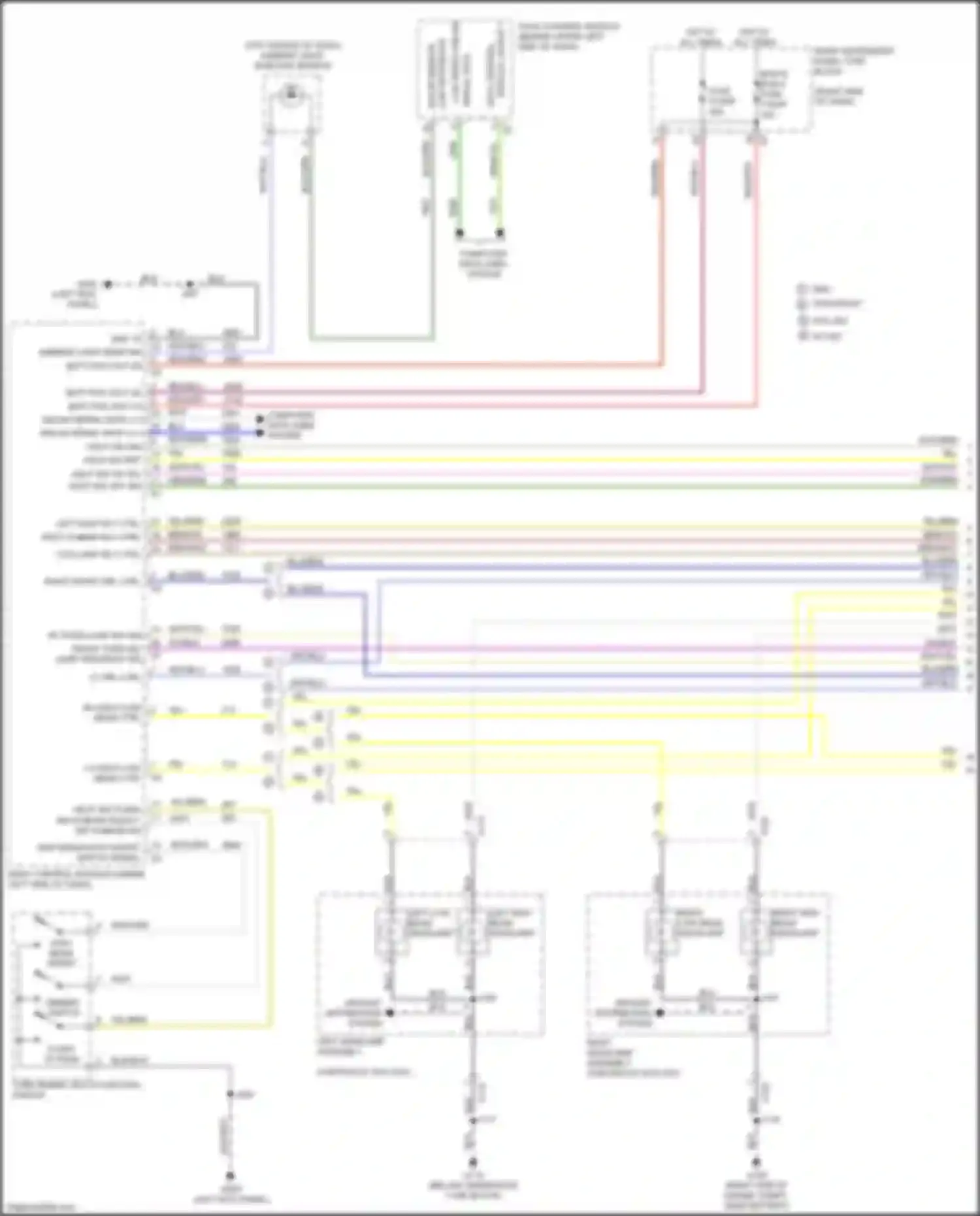 Wiring diagram red/blu for GMC Sierra IV (2018-2022) (34 of 46)