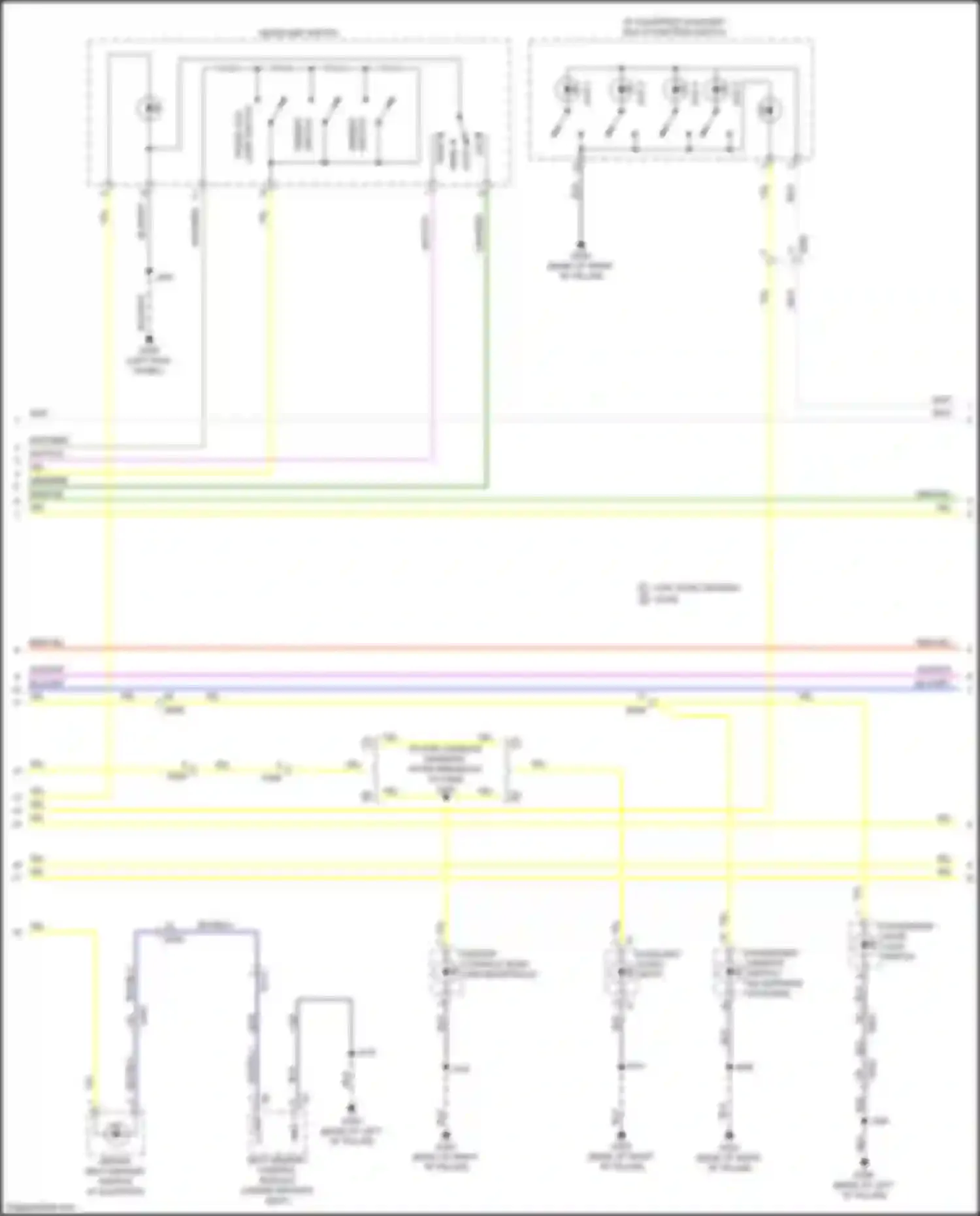 Wiring diagram seat memory control module for GMC Sierra IV (2018-2022) (6 of 11)