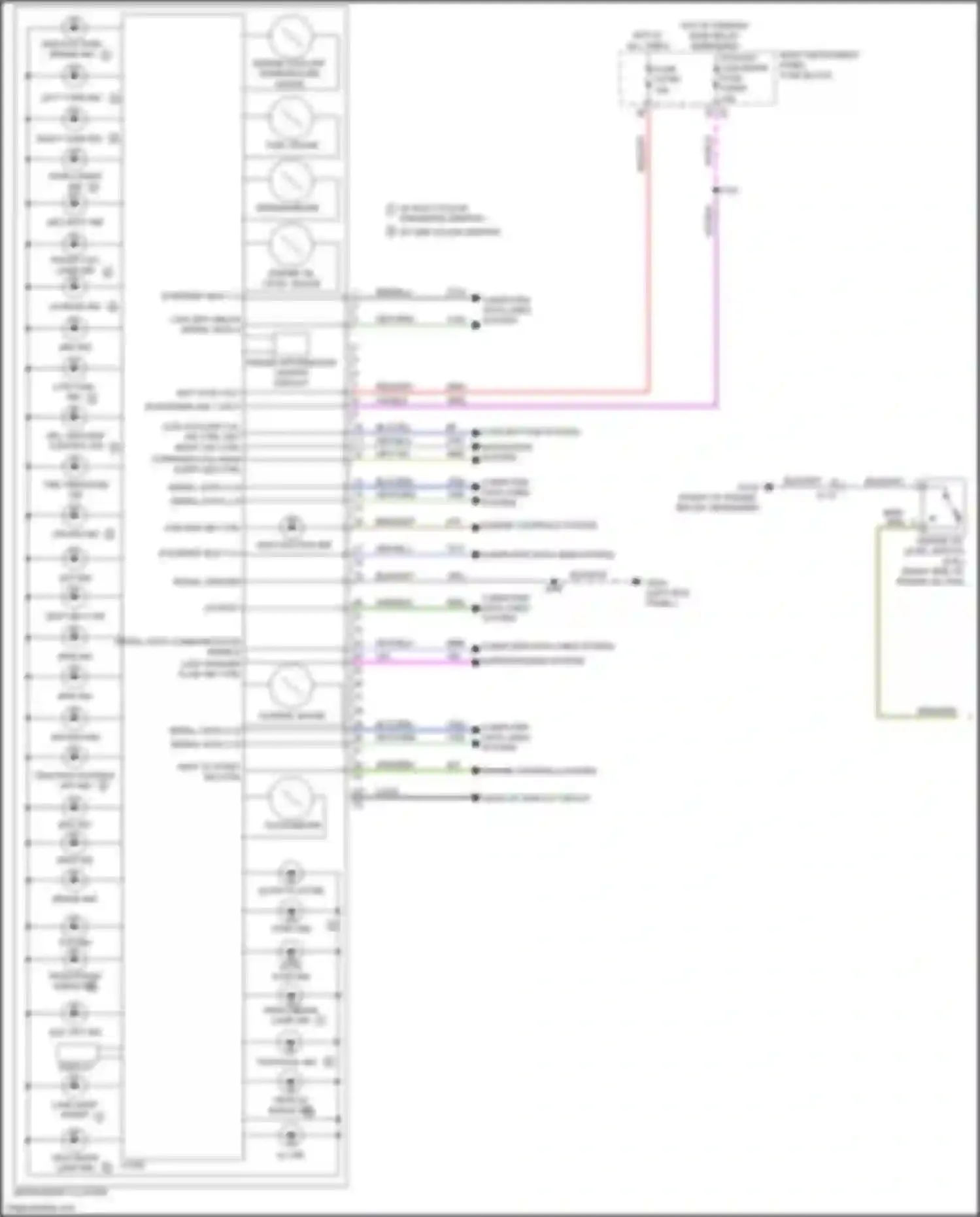 Wiring diagram signal ground for GMC Sierra IV (2018-2022) (5 of 13)