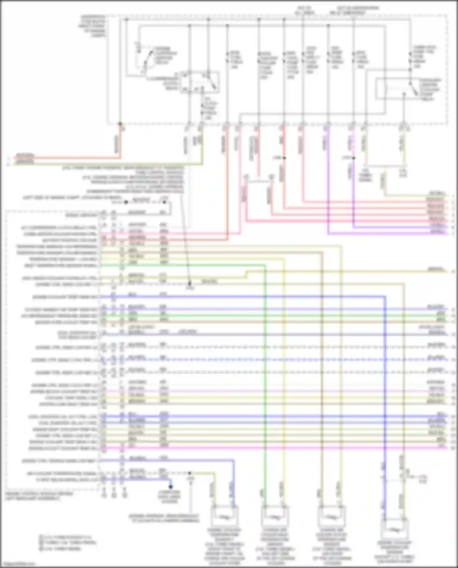 Wiring diagram underhood fuse block for GMC Sierra IV (2018-2022) (1 of 63)