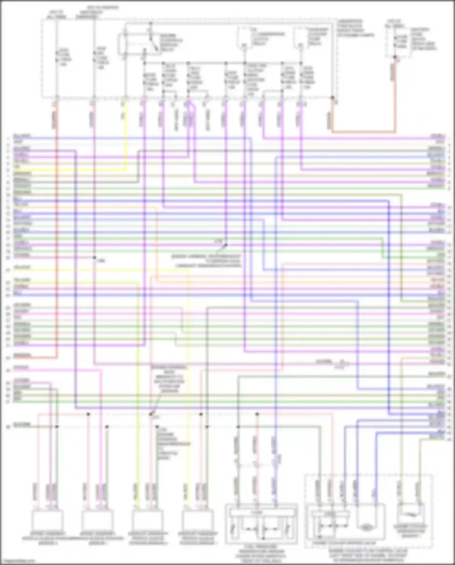 Wiring diagram underhood fuse block for GMC Sierra IV (2018-2022) (44 of 63)