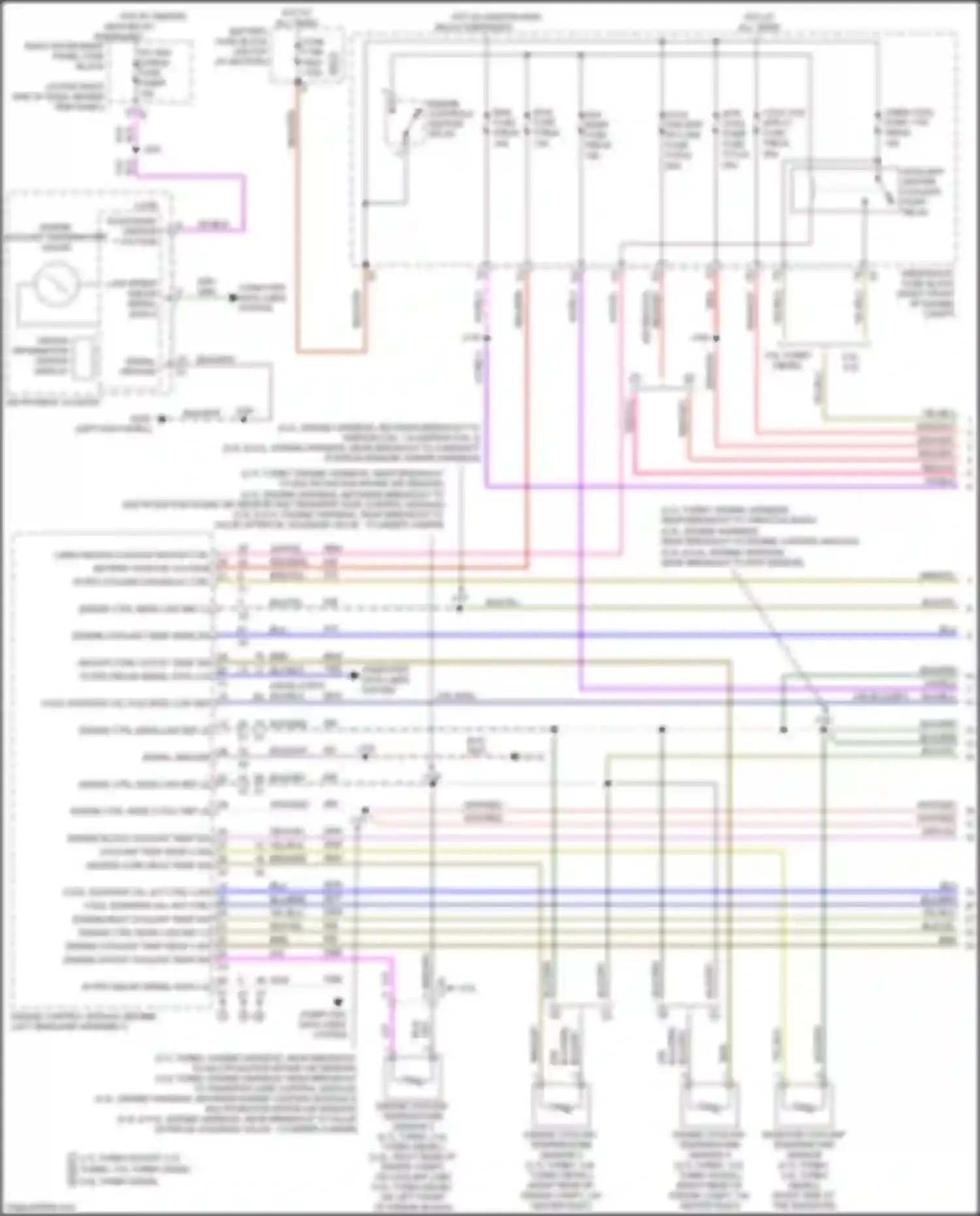 Wiring diagram underhood fuse block for GMC Sierra IV (2018-2022) (32 of 63)