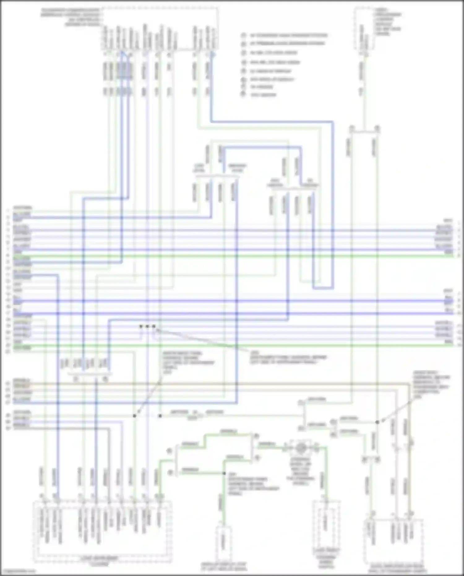 Wiring diagram w/o onstar for GMC Sierra IV (2018-2022) (15 of 16)