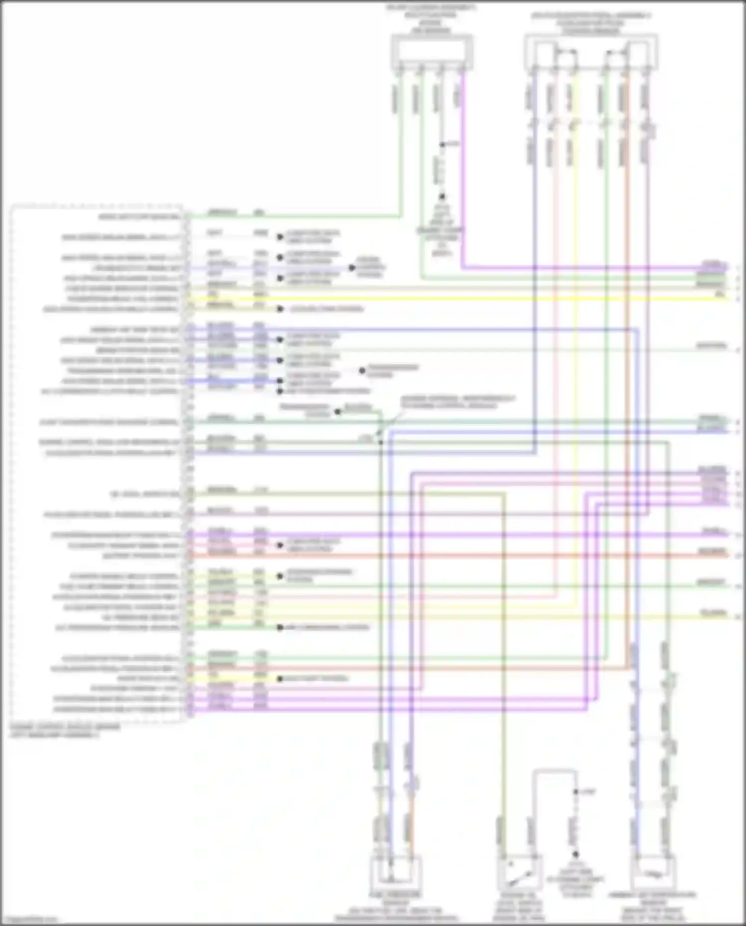 Wiring diagram yel/blk for GMC Sierra IV (2018-2022) (44 of 47)