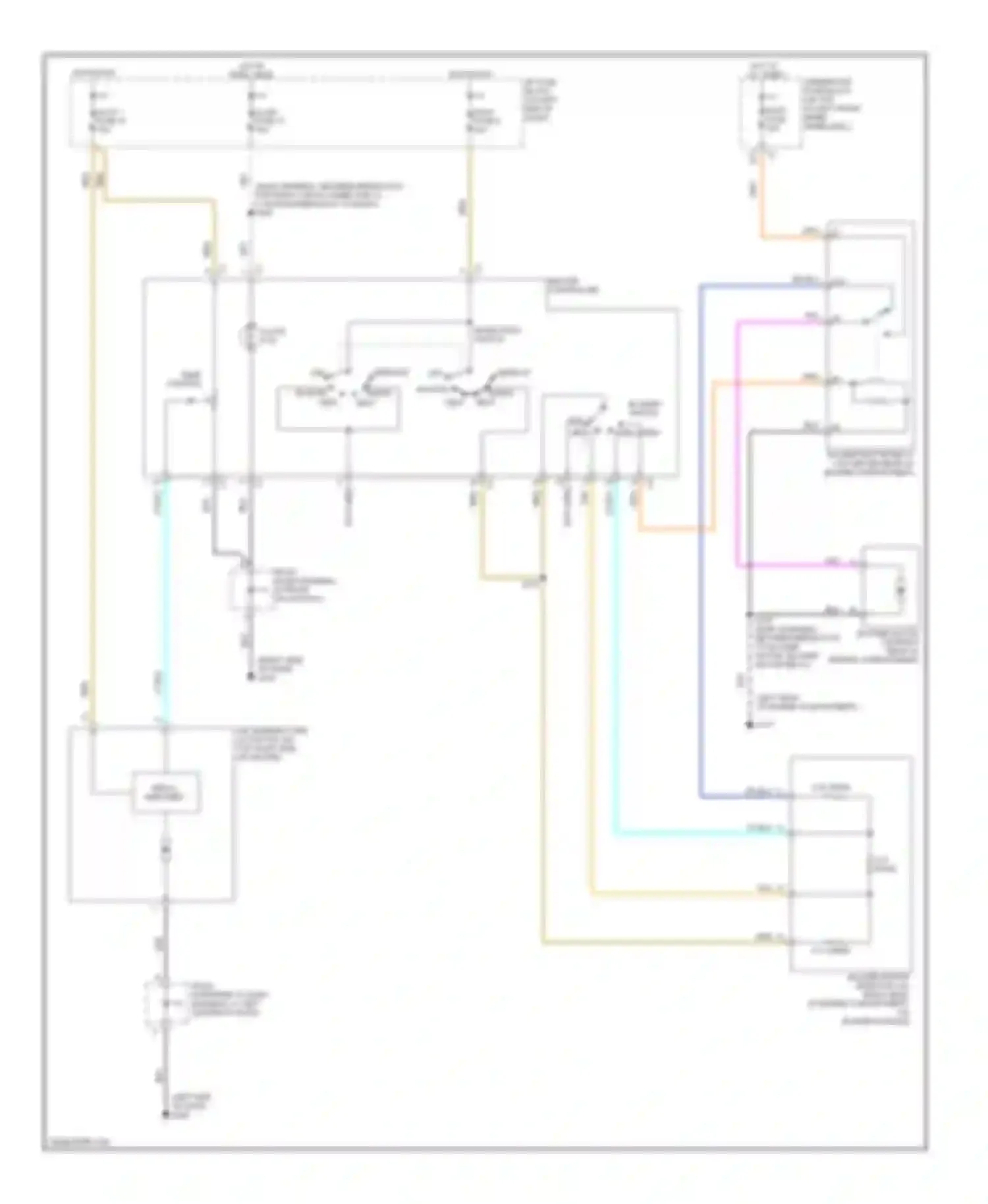 Sonoma GMC II (1994-2004): Heater circuit