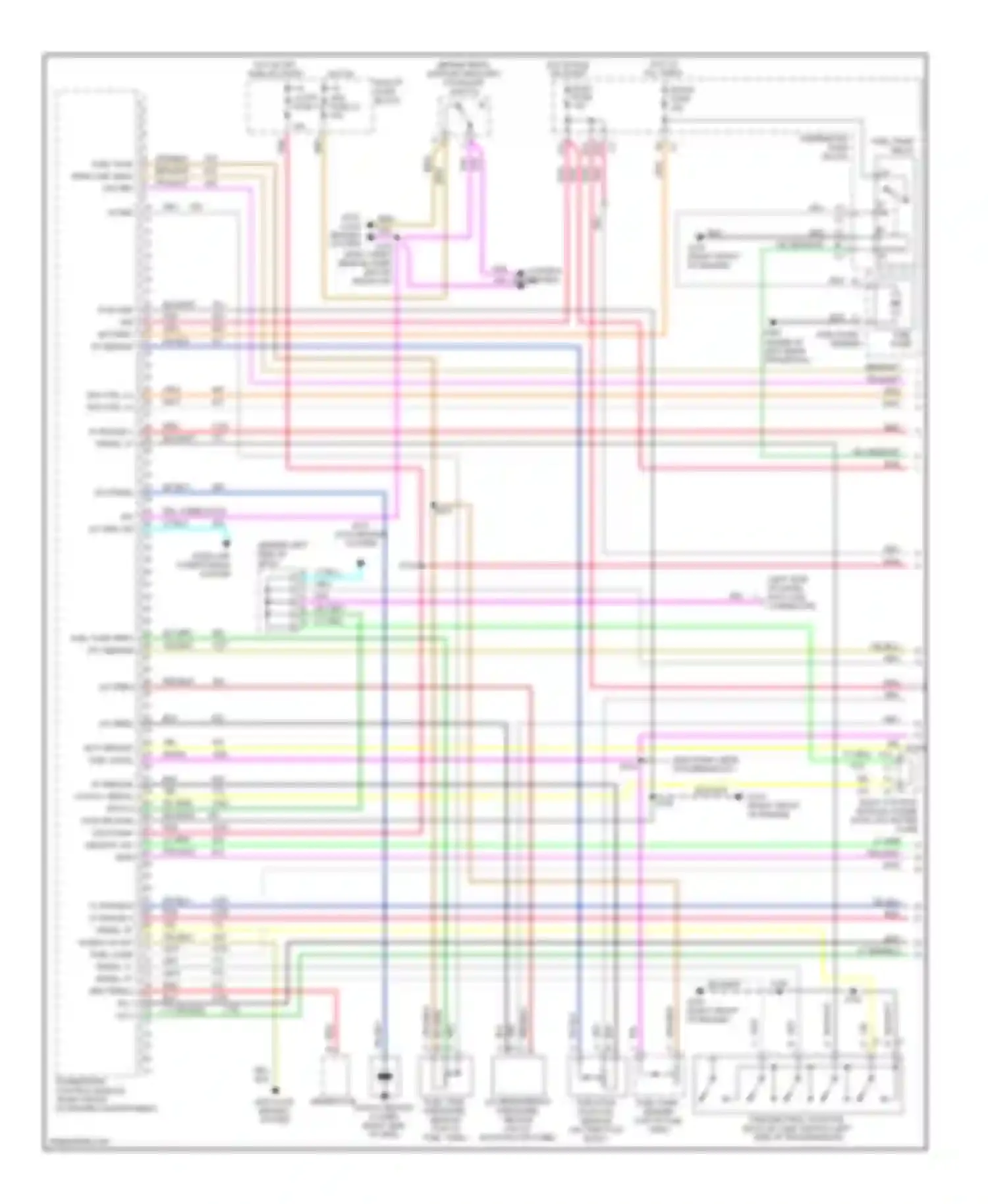 Sonoma GMC II (1994-2004): Wiring diagram engine performance 2.2l vin 5s (1 of 3)