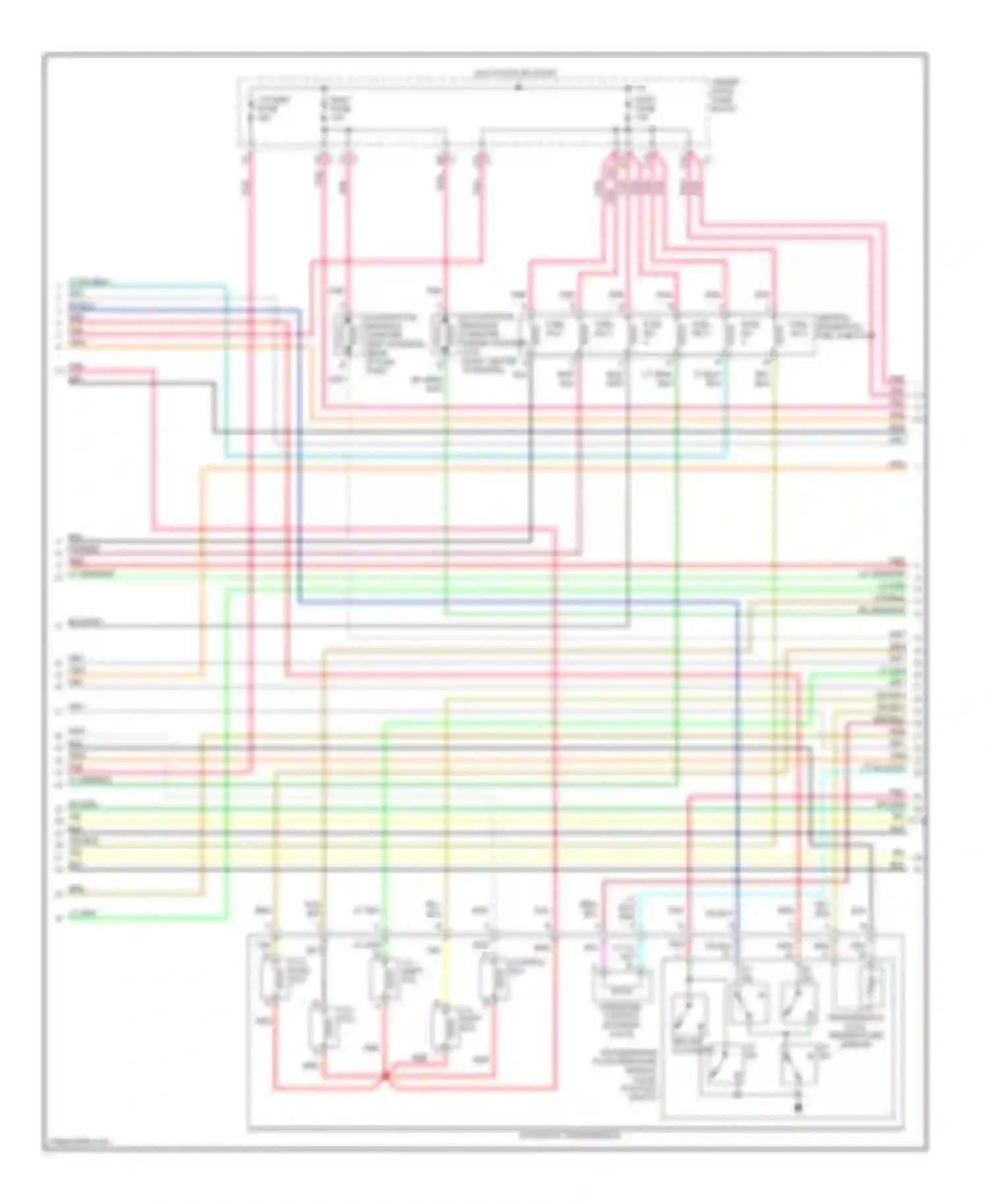 Sonoma GMC II (1994-2004): Wiring diagram engine performance 4.3l vin ws (2 of 4)
