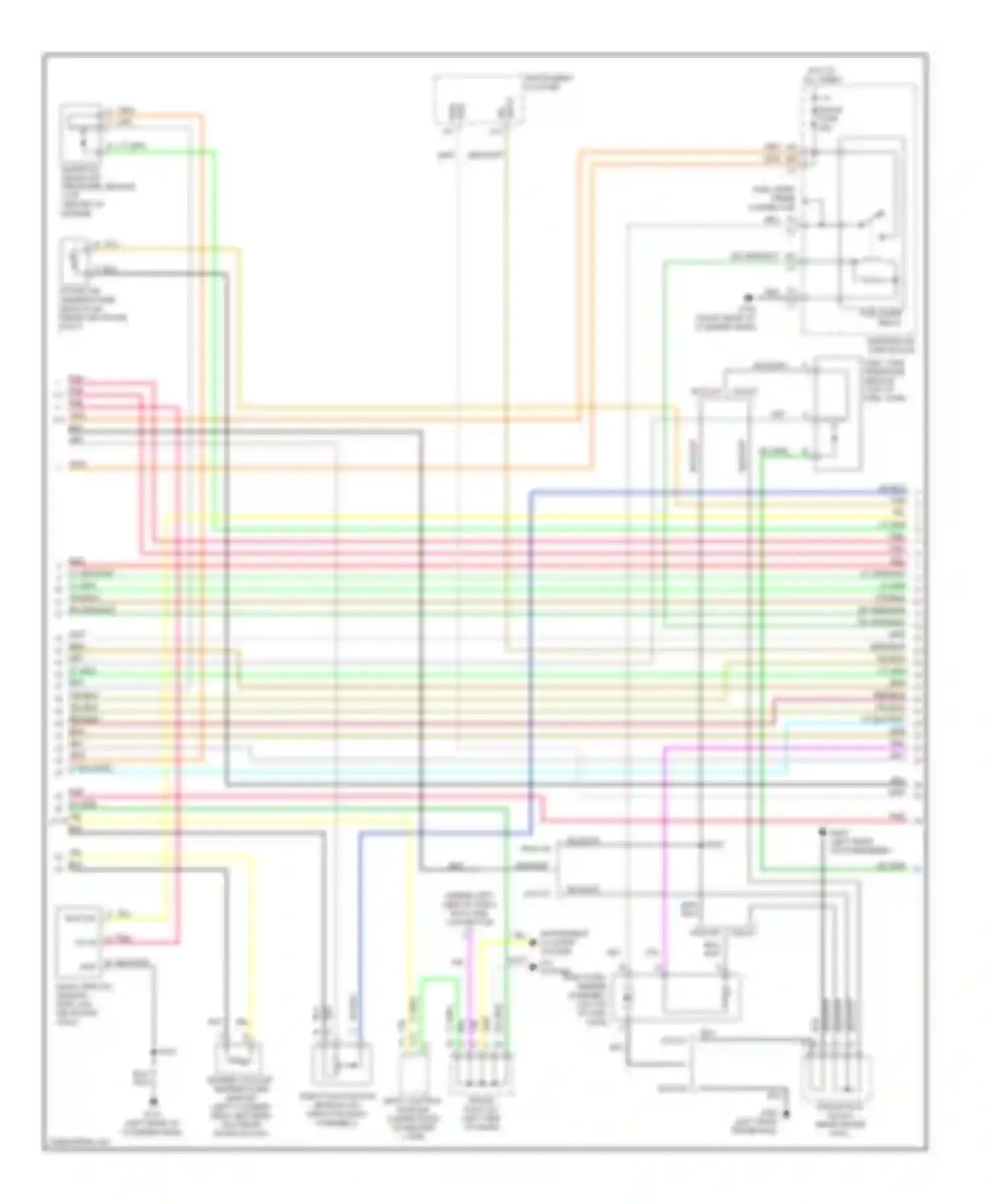 Sonoma GMC II (1994-2004): Wiring diagram engine performance 4.3l vin ws (3 of 4)
