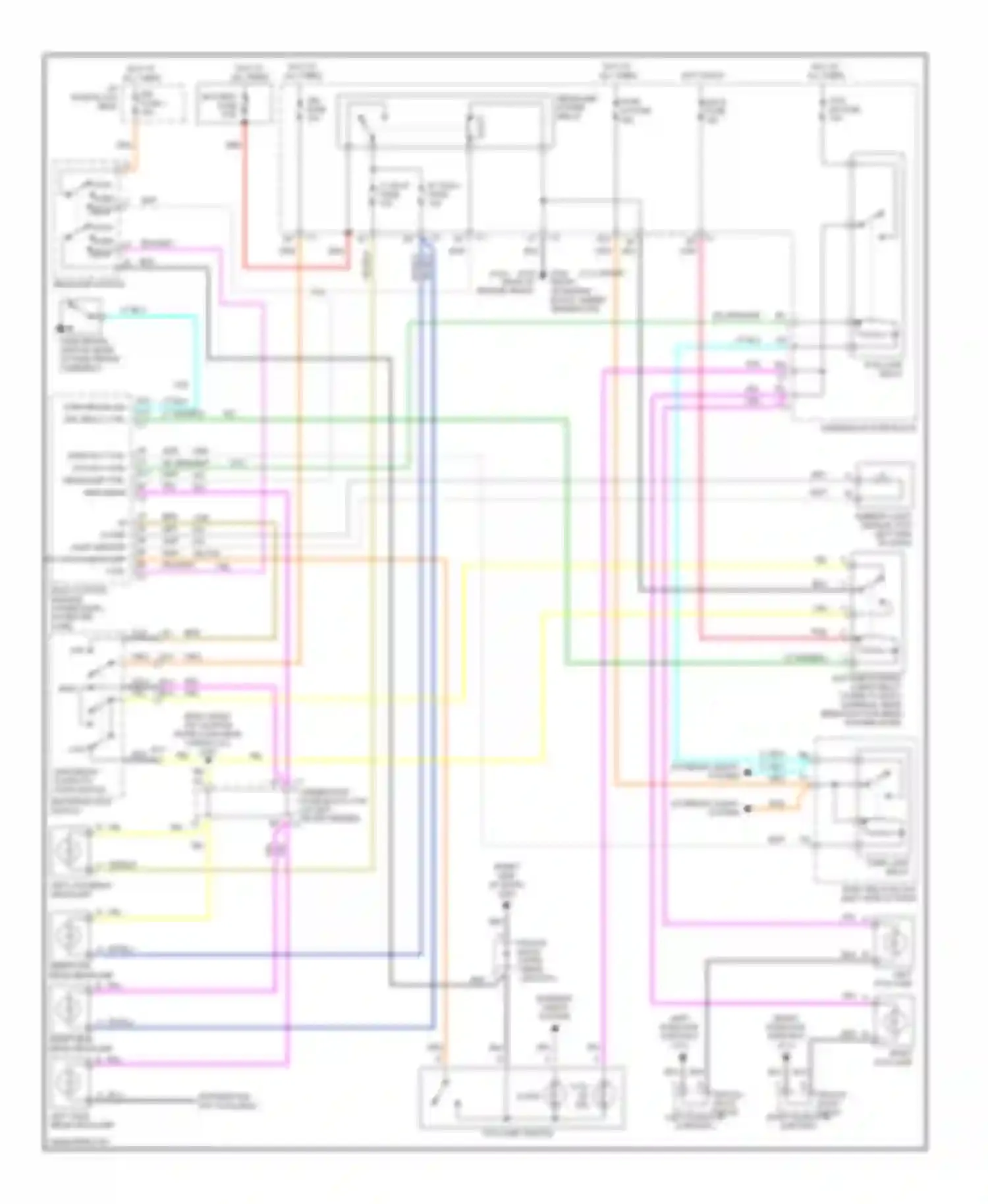 Sonoma GMC II (1994-2004): Headlight circuit, with zr2