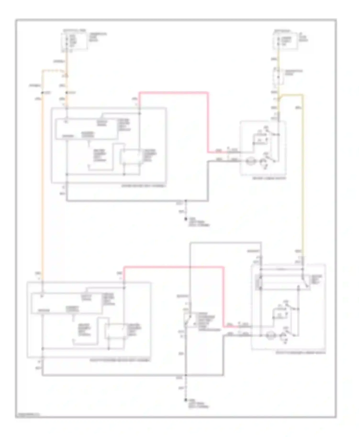 Sonoma GMC II (1994-2004): Heated seats circuit