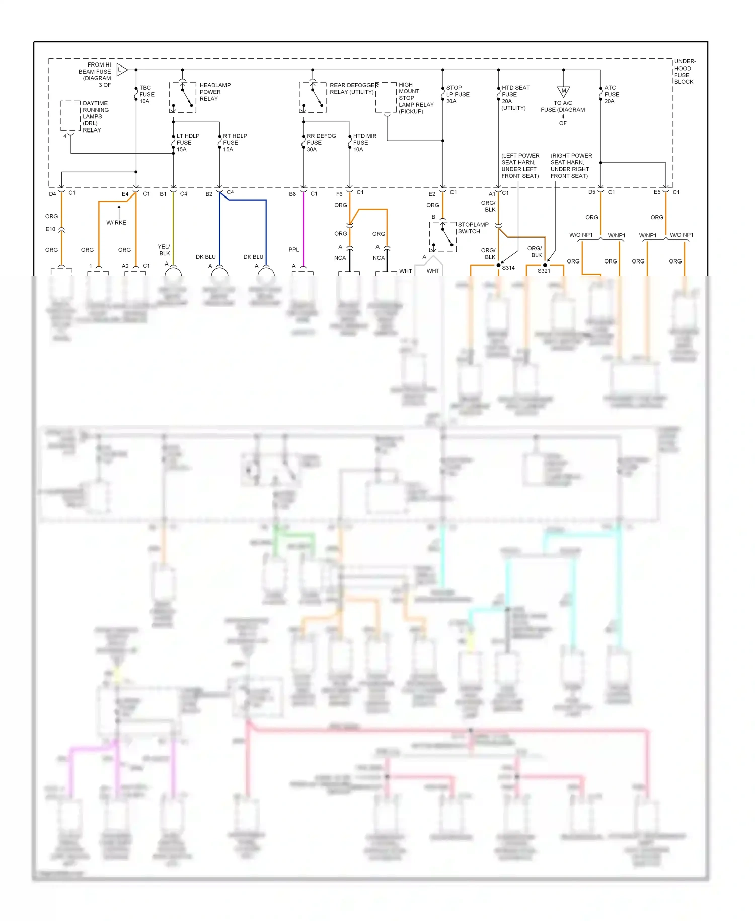 GMC Sonoma II (1994-2004) transfer case shift control module wiring diagram  (5 of 6)