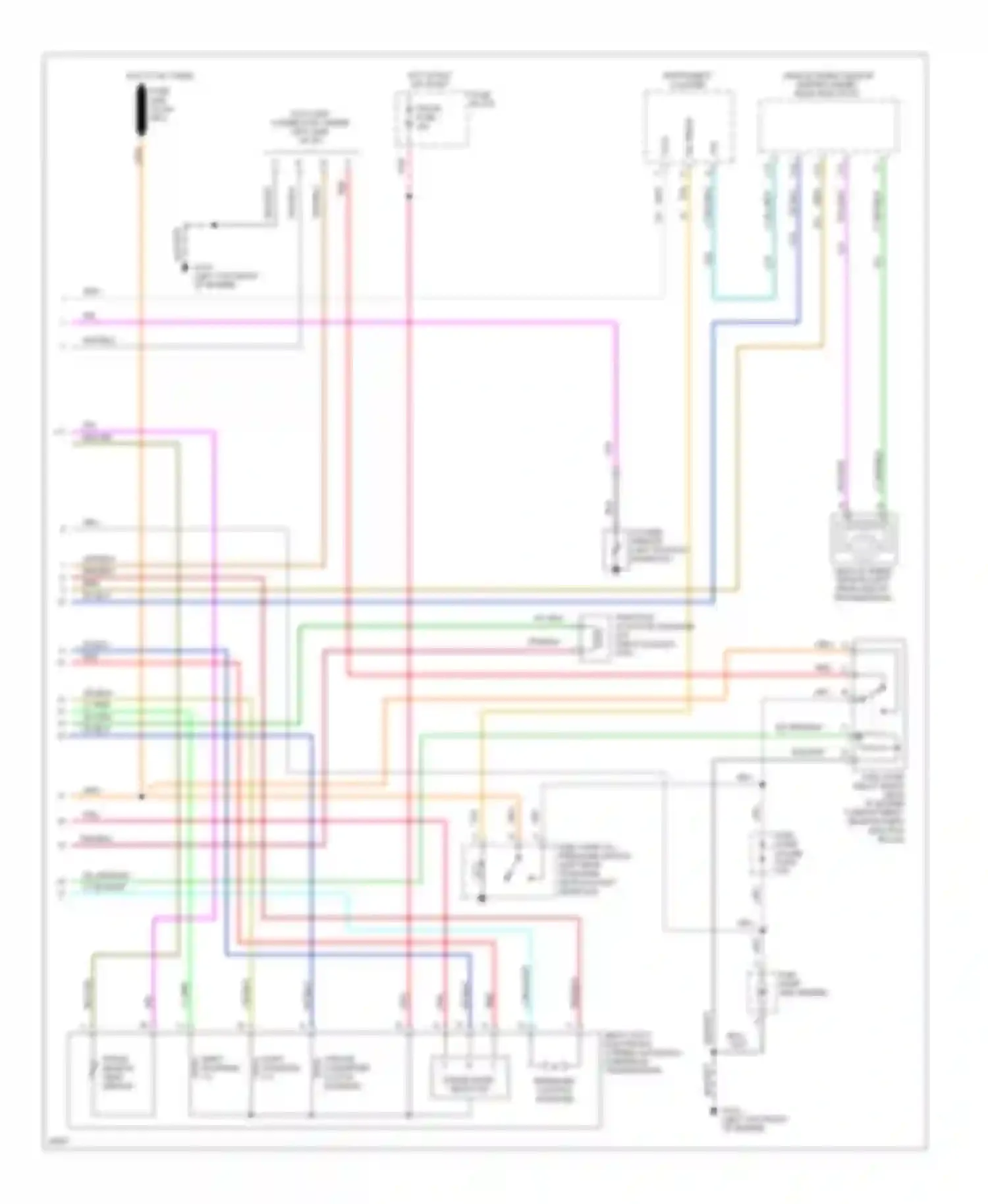 Suburban C1500 GMC  (1985-1999): Wiring diagram engine performance 7.4l (vin n)s, a/t (3 of 3)