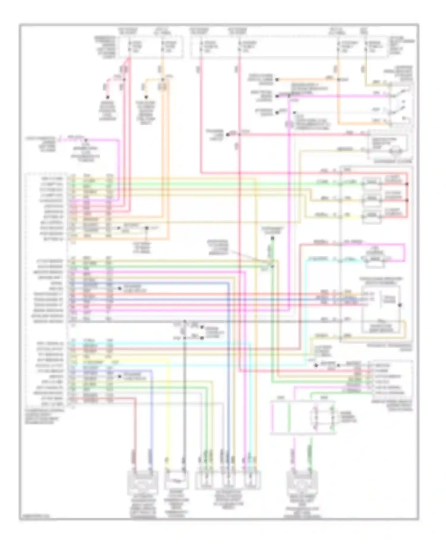 Wiring diagram app 3 signal in sensor ground a/t iss sens lo for GMC Suburban C1500  (1985-1999) (1 of 1)