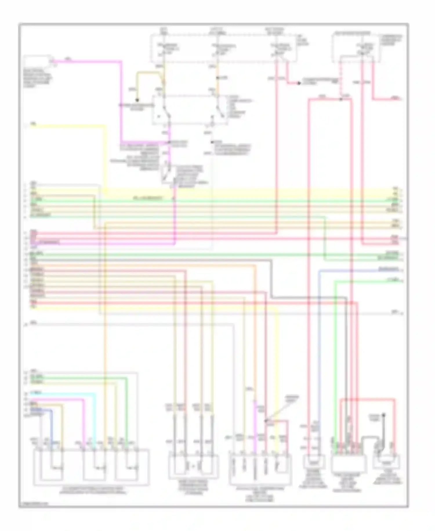 Suburban C2500 GMC  (1985-1999): Wiring diagram engine performance 6.5l (vin f)s (2 of 4)