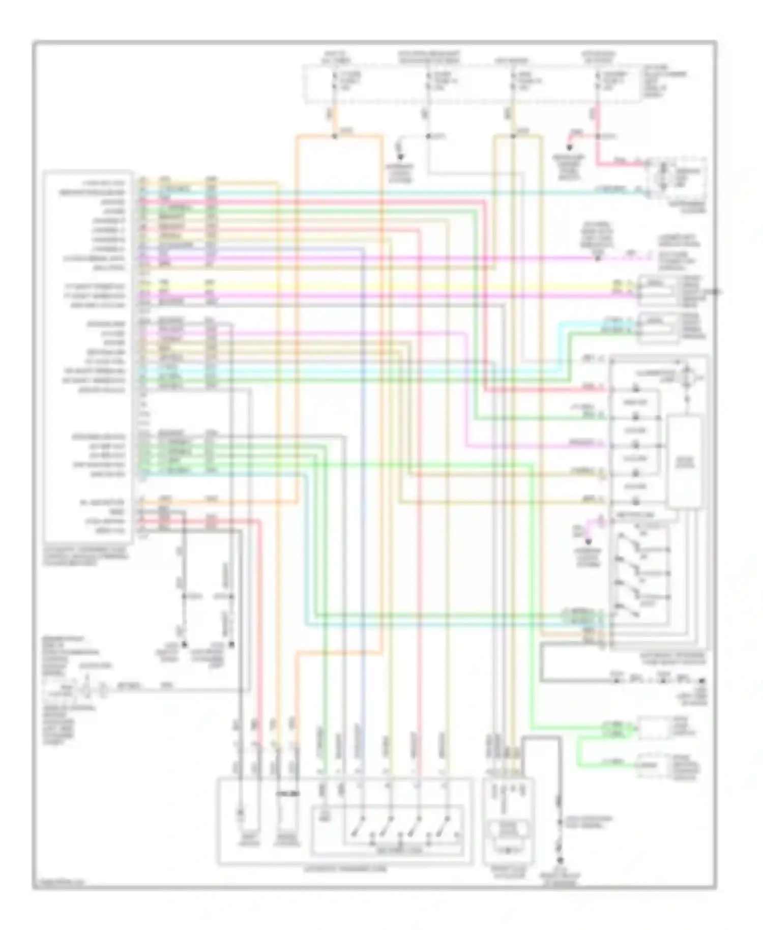 Wiring diagram encoder sig rtn for GMC Suburban K1500  (1985-1999) (1 of 4)