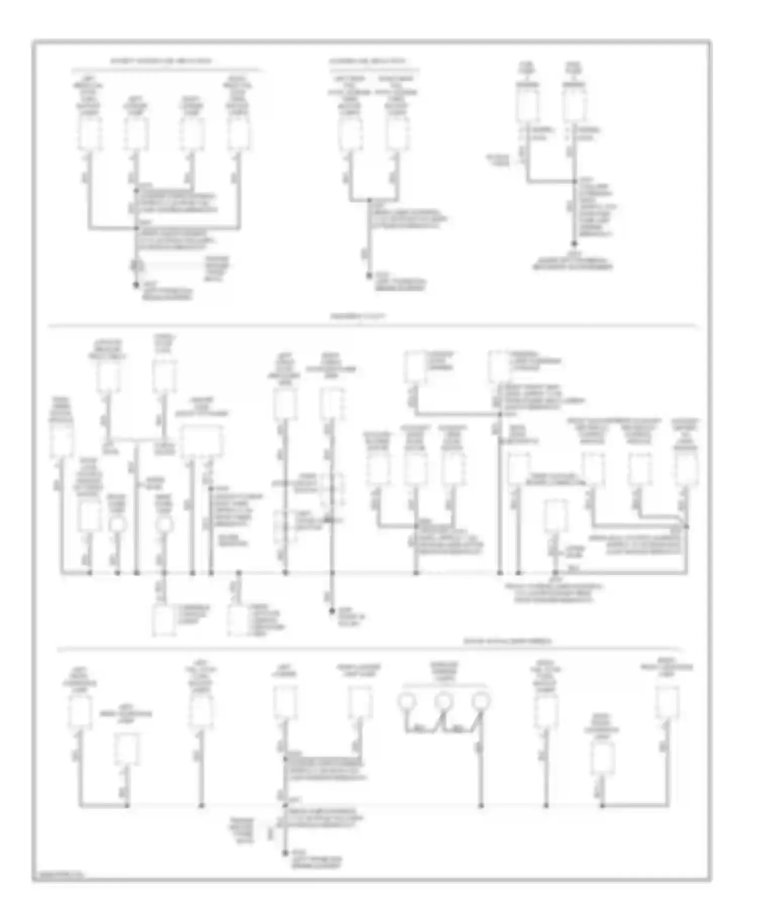 Wiring diagram right rear tail, stop, turn, backup lamps for GMC Suburban K1500  (1985-1999) (1 of 2)