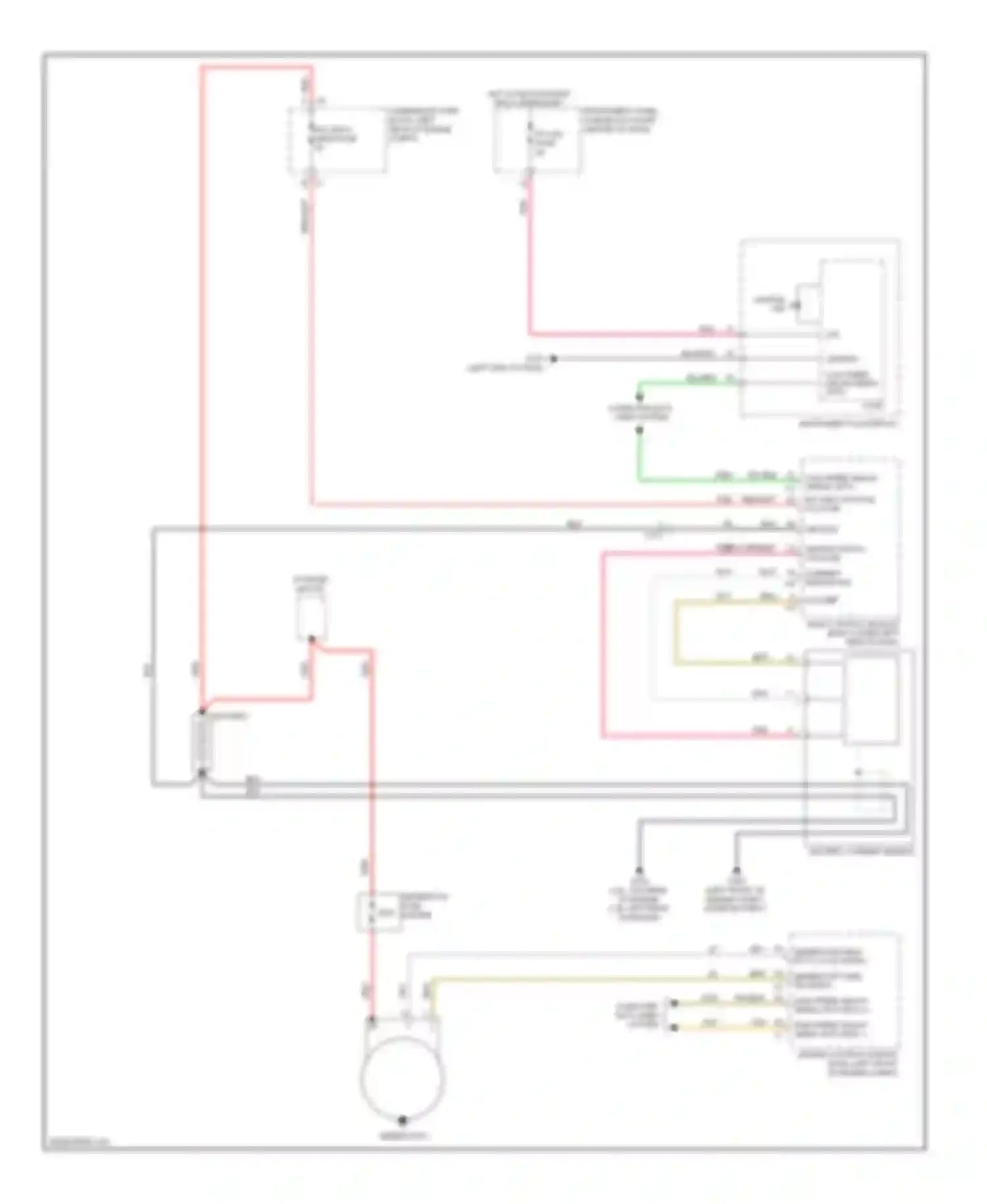 Wiring diagram generator turn on signal for GMC Terrain I (2009-2015) (1 of 1)