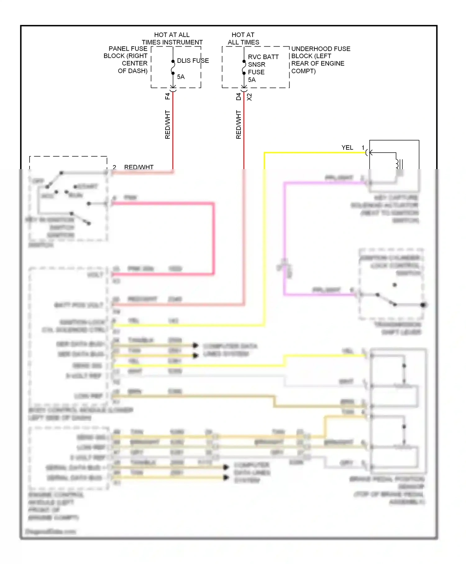 GMC Terrain I (2009-2015) off wiring diagram  (2 of 6)