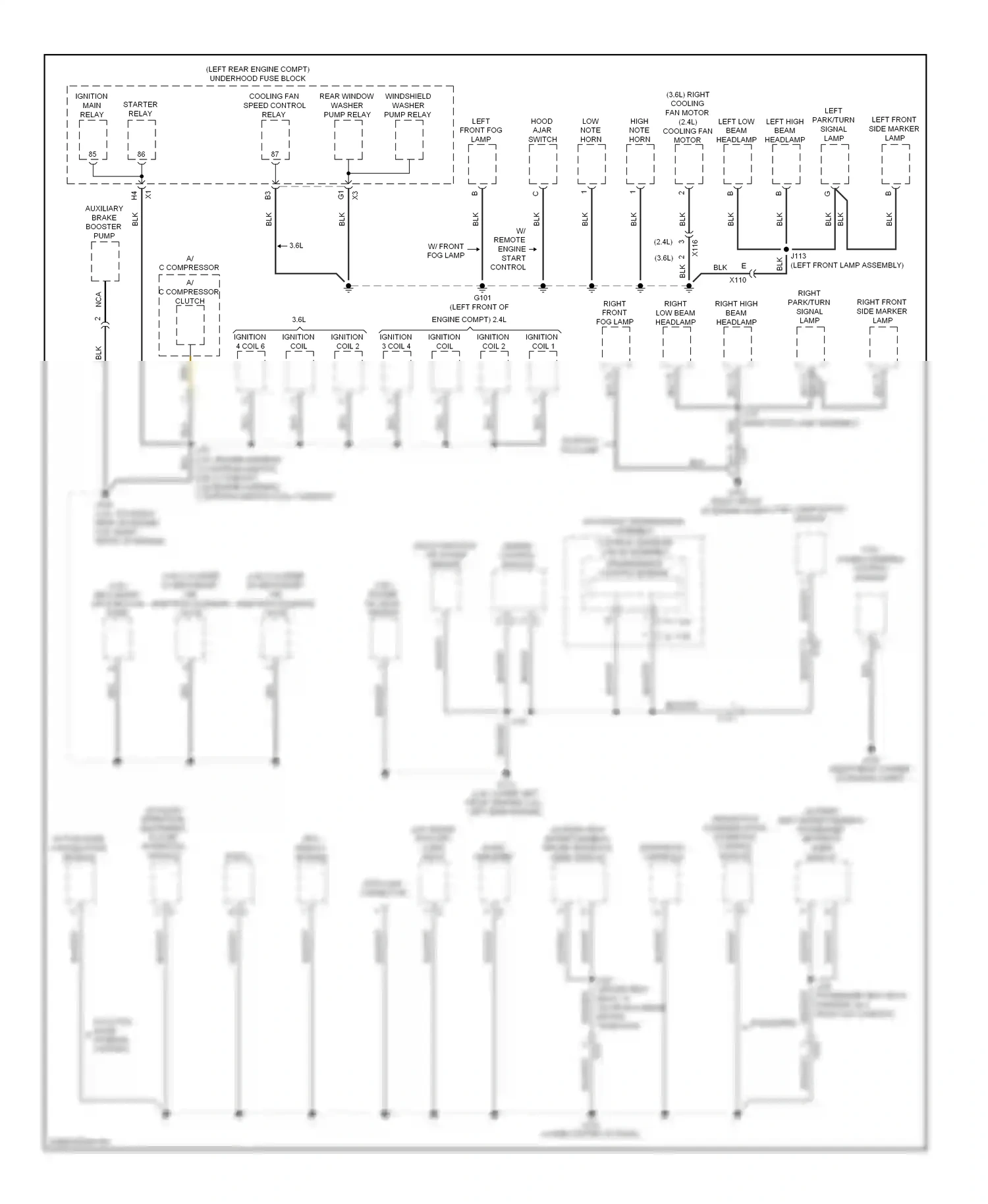GMC Terrain I (2009-2015) (w/ audio interface) multimedia player interface module wiring diagram  (1 of 1)