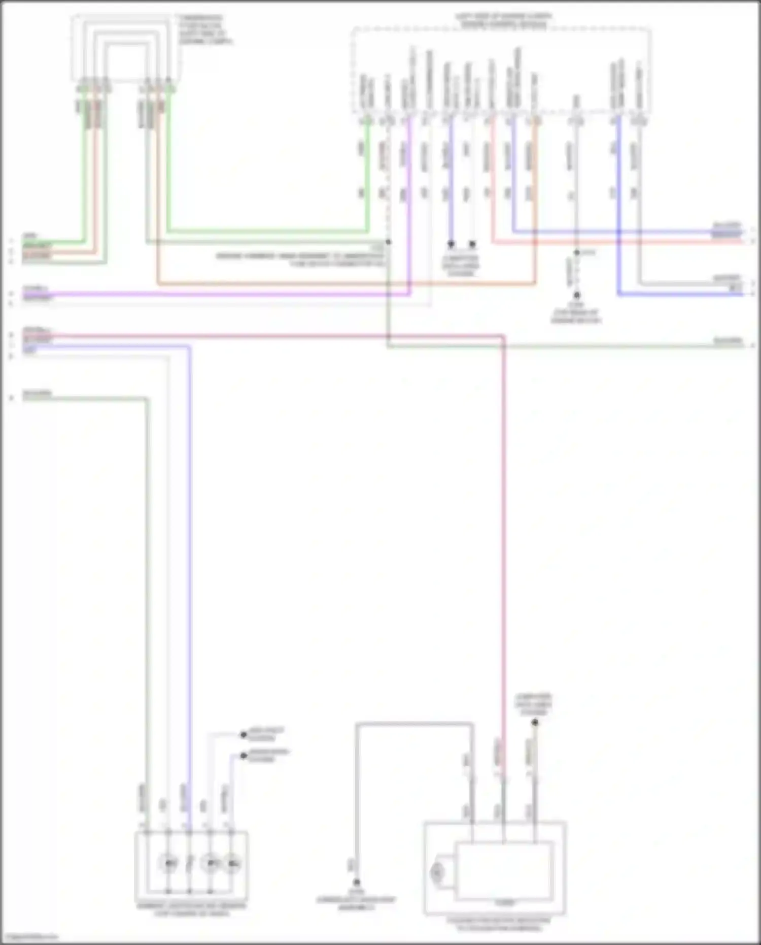 Terrain GMC II facelift (2021-2024): Manual a/c circuit (3 of 4)