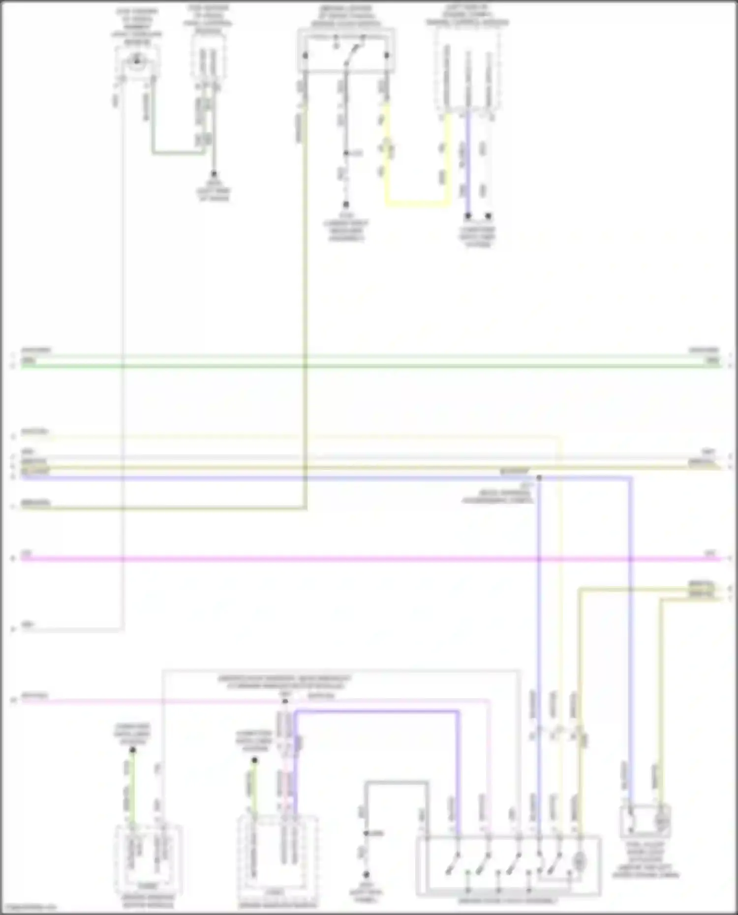 Terrain GMC II facelift (2021-2024): Forced entry circuit, w/ passive keyless entry (2 of 4)