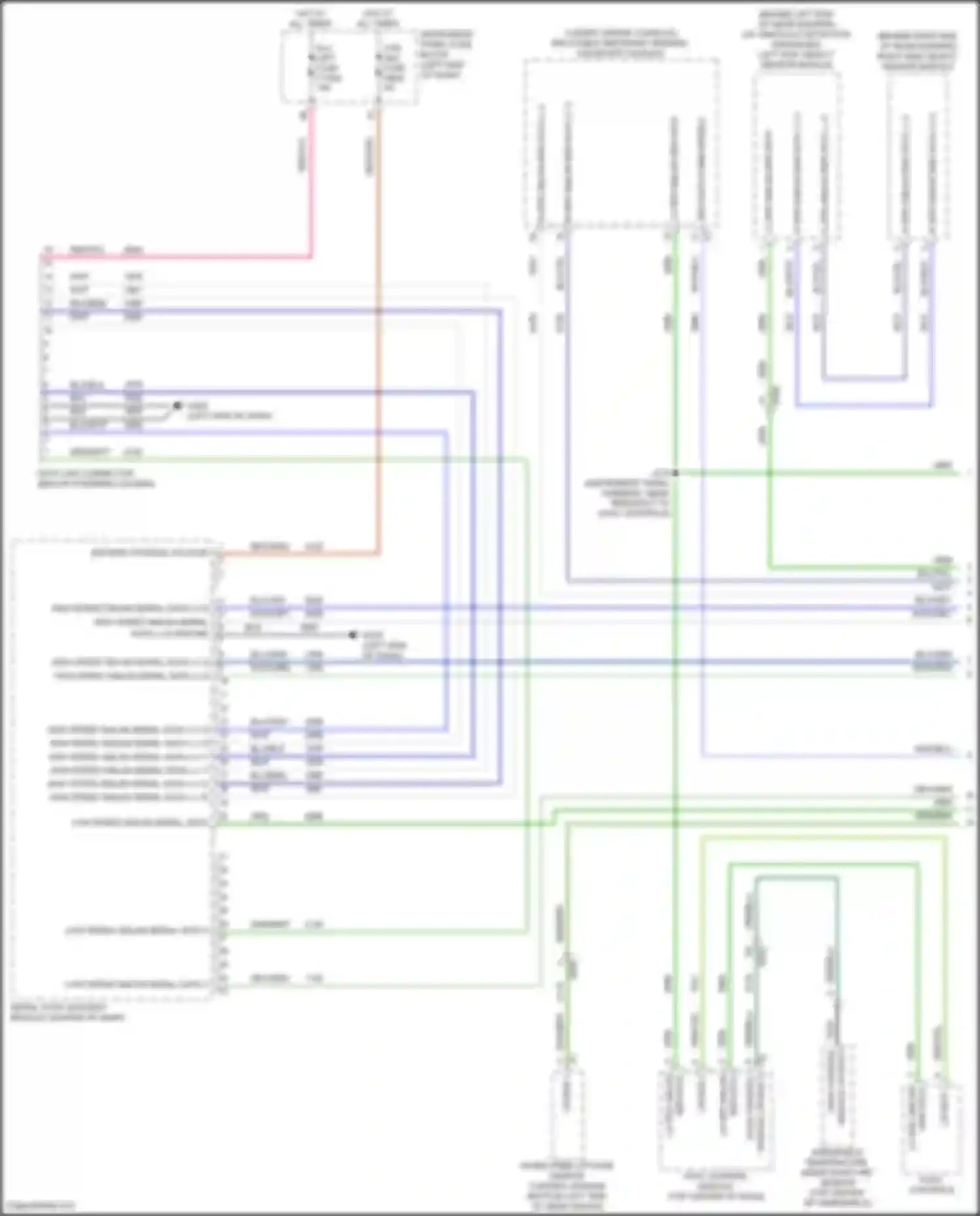 Terrain GMC II facelift (2021-2024): Computer data lines circuit (1 of 8)