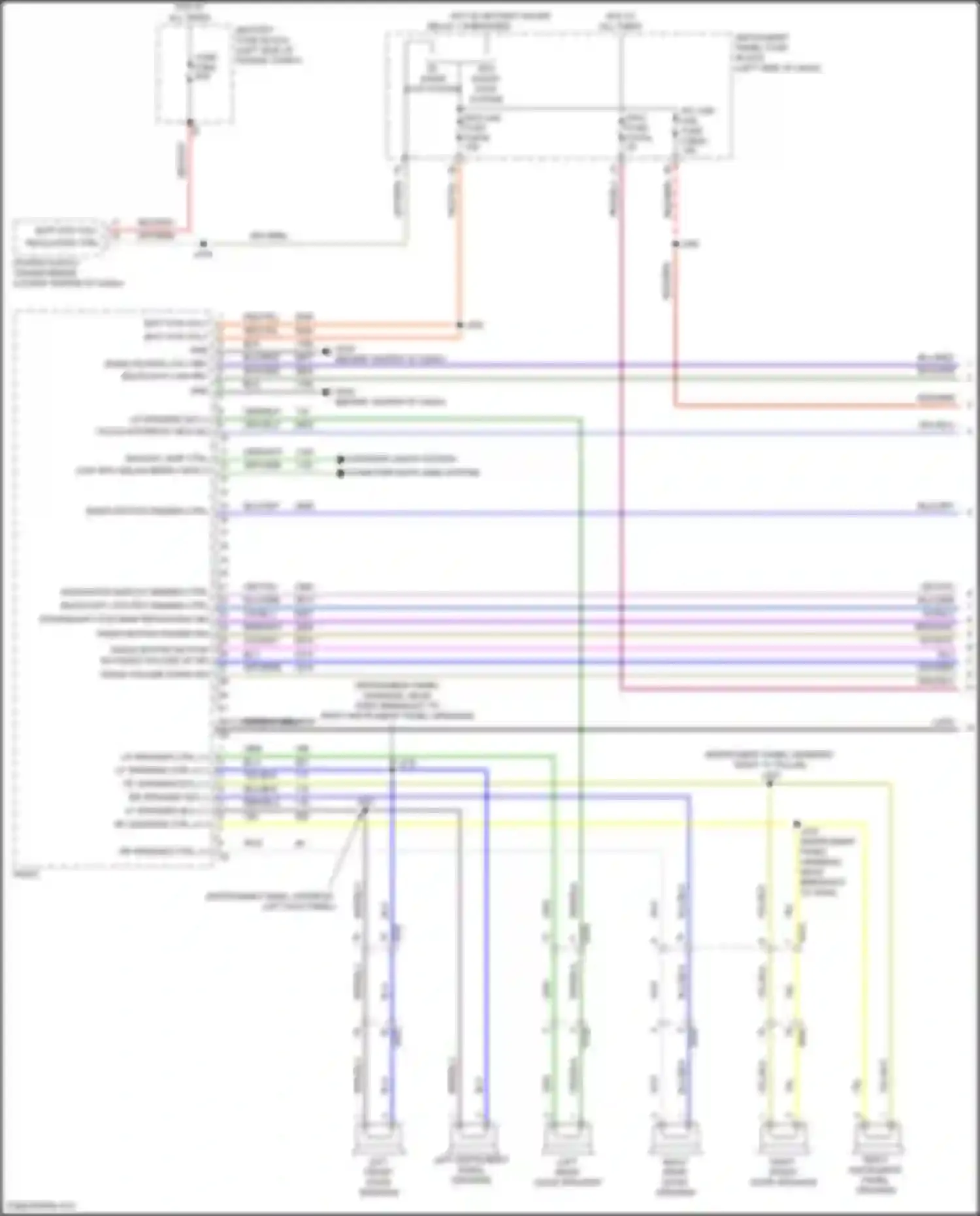 Terrain GMC II facelift (2021-2024): Navigation circuit, low level (1 of 4)