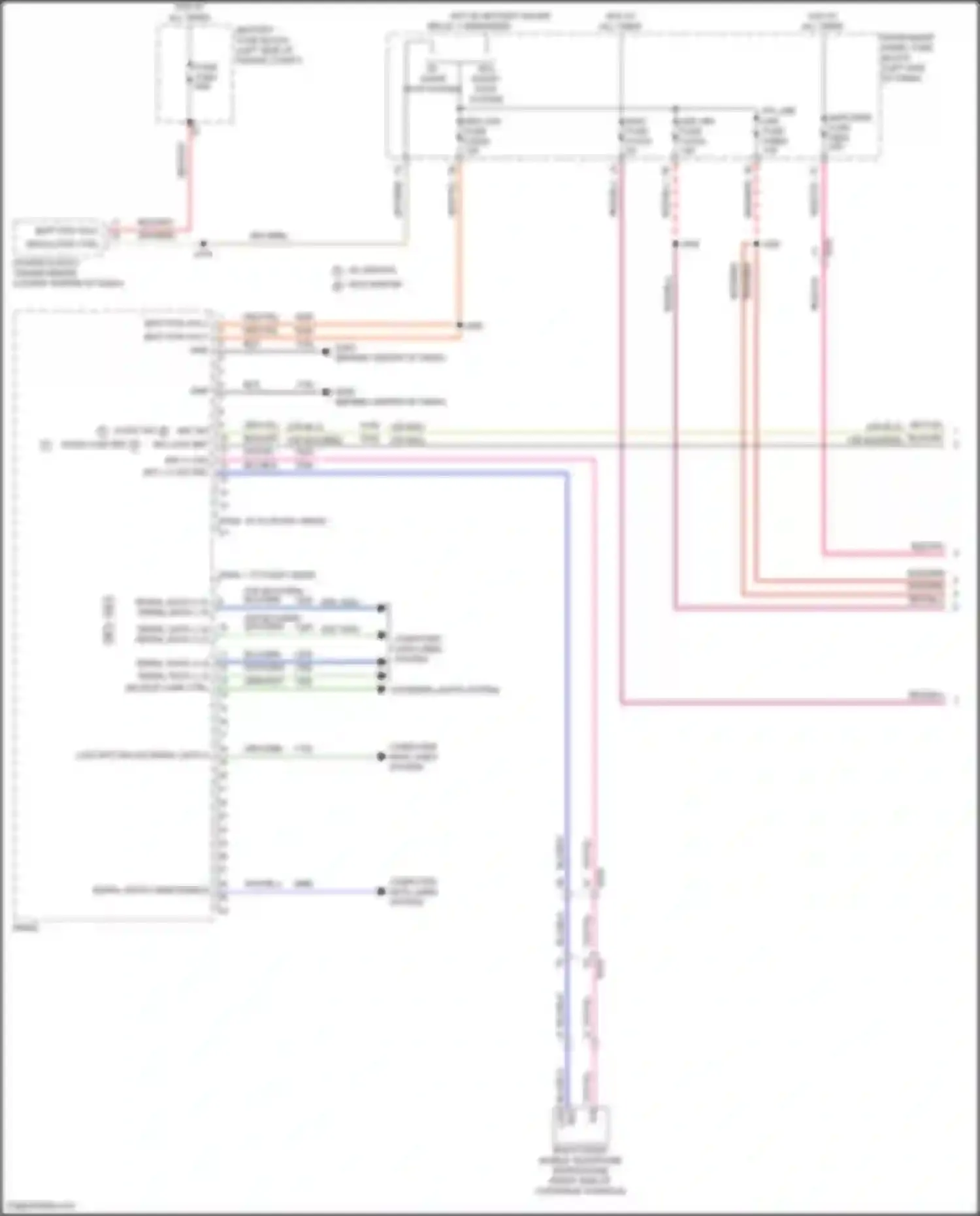 Terrain GMC II facelift (2021-2024): Navigation circuit, mid/high level w/ amplifier (1 of 4)