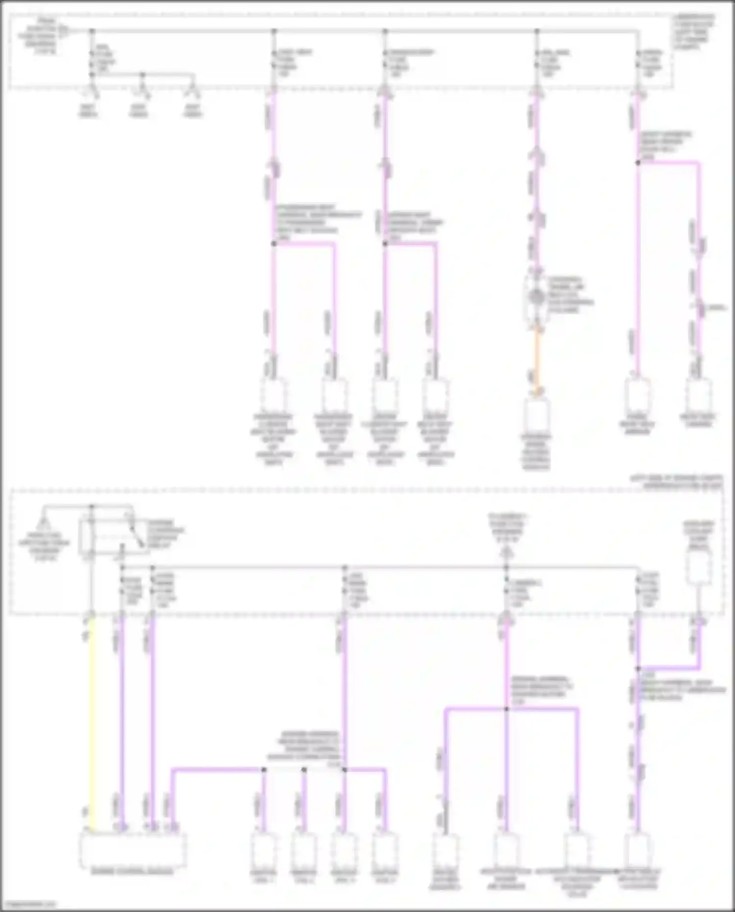 Terrain GMC II facelift (2021-2024): Power distribution circuit (7 of 9)
