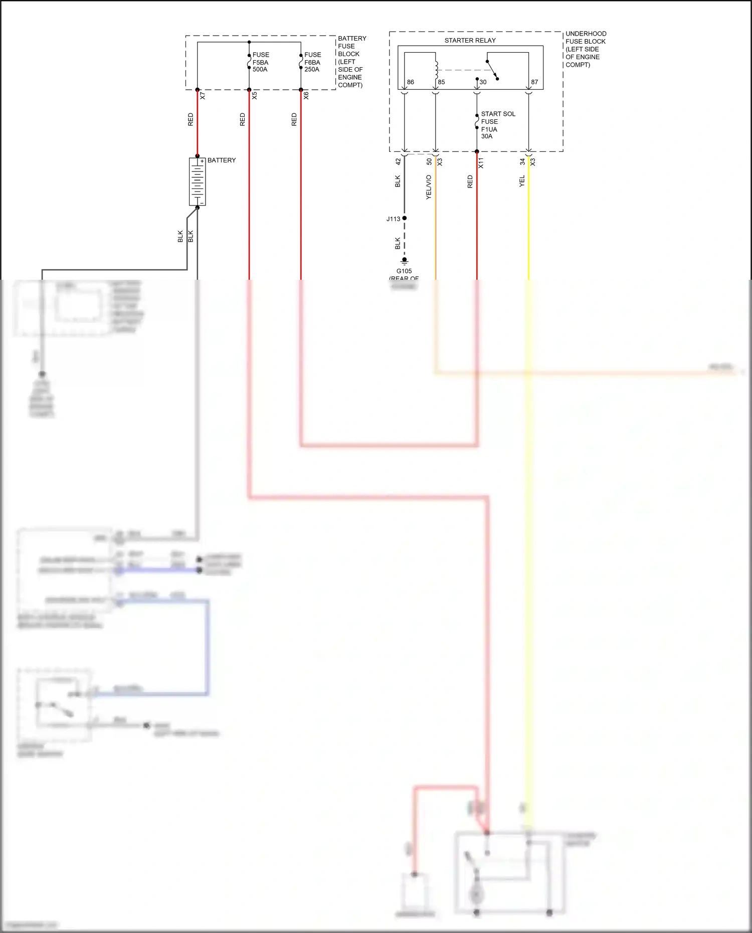 GMC Terrain II facelift (2021-2024) computer data lines system wiring diagram  (28 of 109)