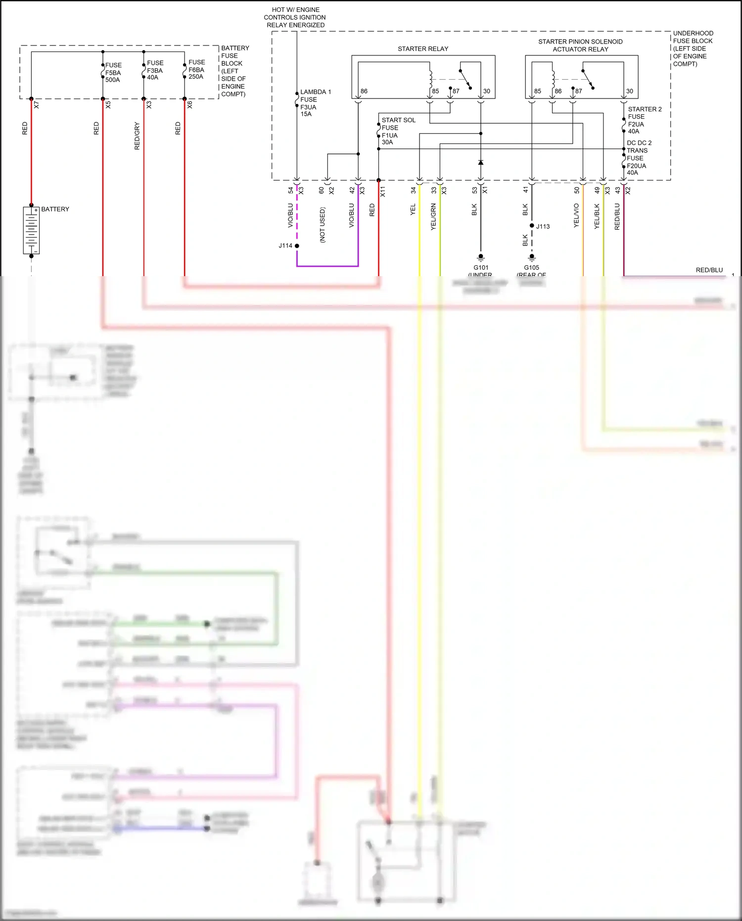 GMC Terrain II facelift (2021-2024) computer data lines system wiring diagram  (30 of 109)