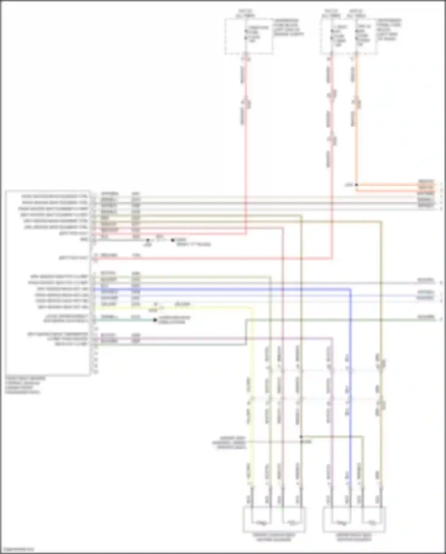 Wiring diagram drv heated back thermistor lo ref pass heated back ntc lo ref for GMC Terrain II facelift (2021-2024) (1 of 1)