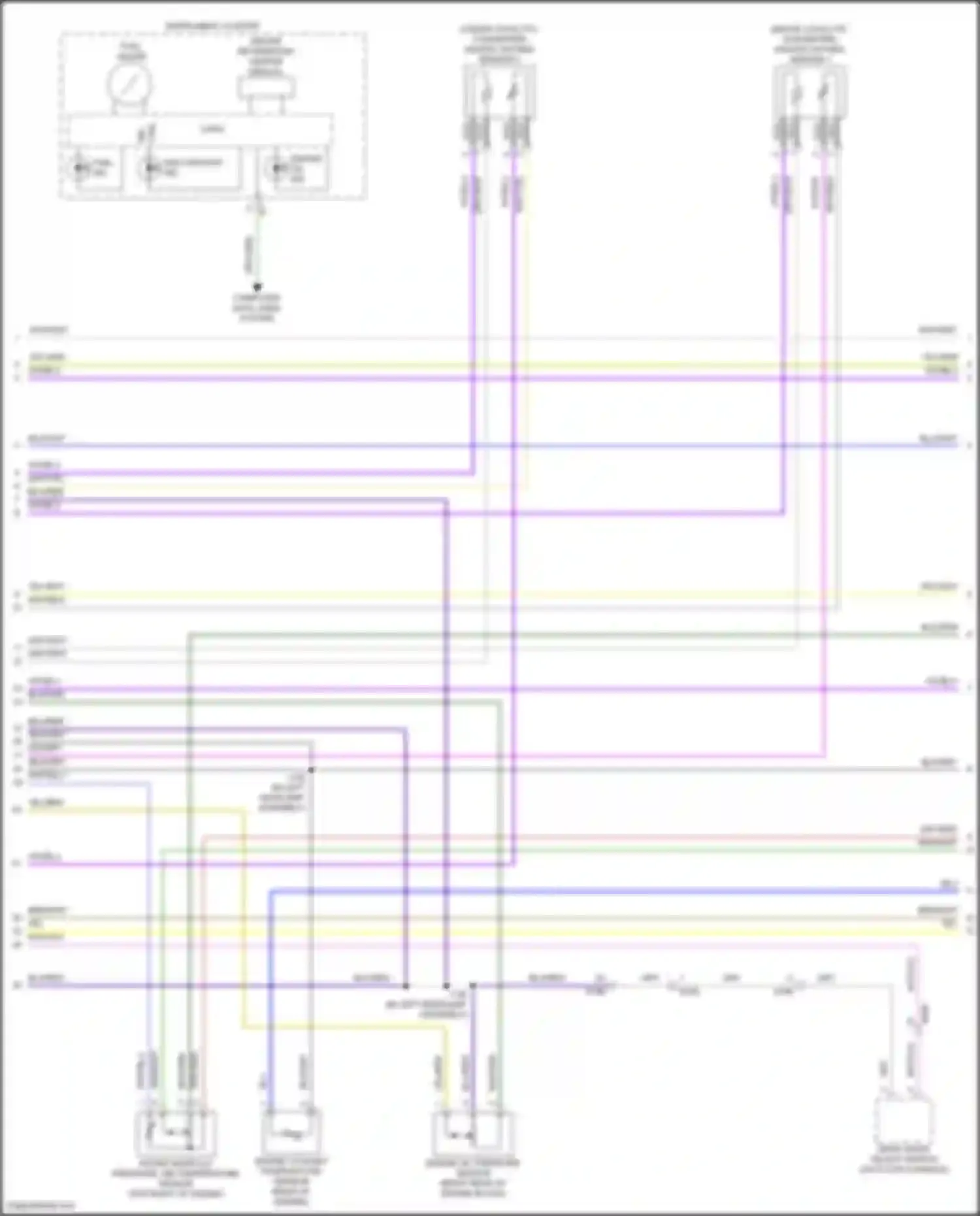 Wiring diagram fuel ind for GMC Terrain II facelift (2021-2024) (1 of 2)