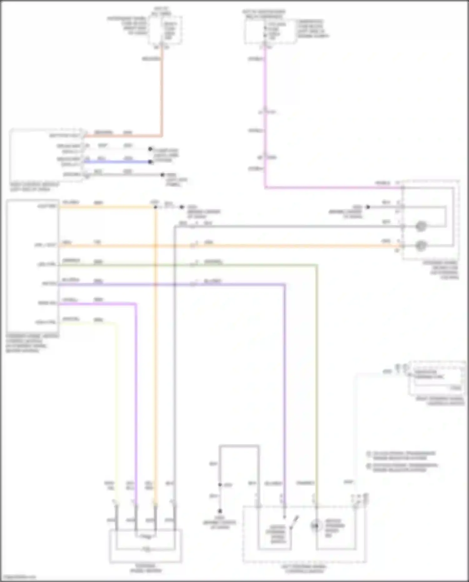 Wiring diagram grn/red for GMC Terrain II facelift (2021-2024) (1 of 4)