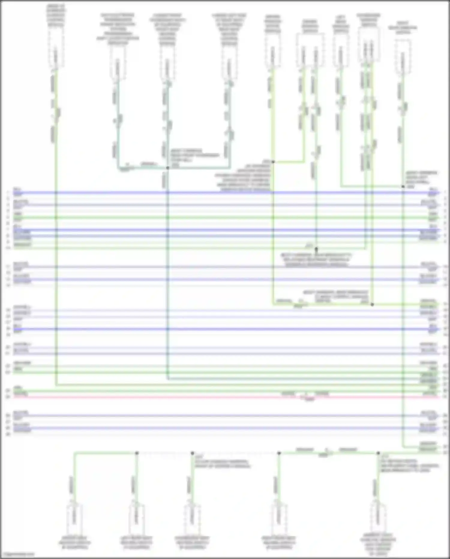 Wiring diagram grn/yel for GMC Terrain II facelift (2021-2024) (23 of 40)