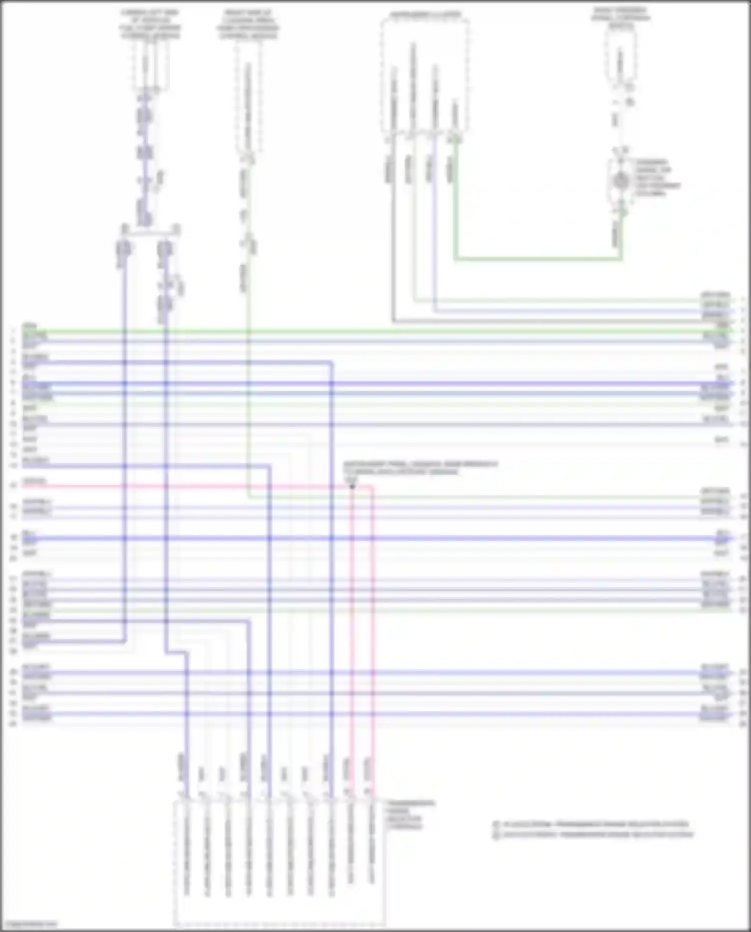 Wiring diagram lin bus 1 for GMC Terrain II facelift (2021-2024) (11 of 11)