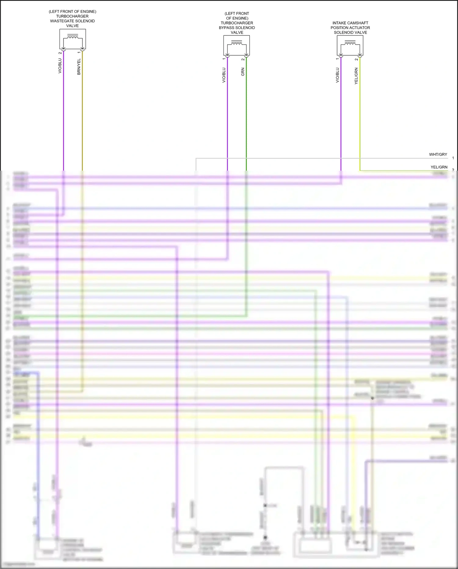 GMC Terrain II facelift (2021-2024) multi-function intake air sensor wiring diagram  (3 of 4)