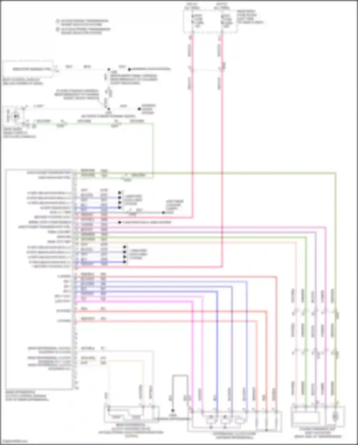 Wiring diagram u phase for GMC Terrain II facelift (2021-2024) (1 of 1)