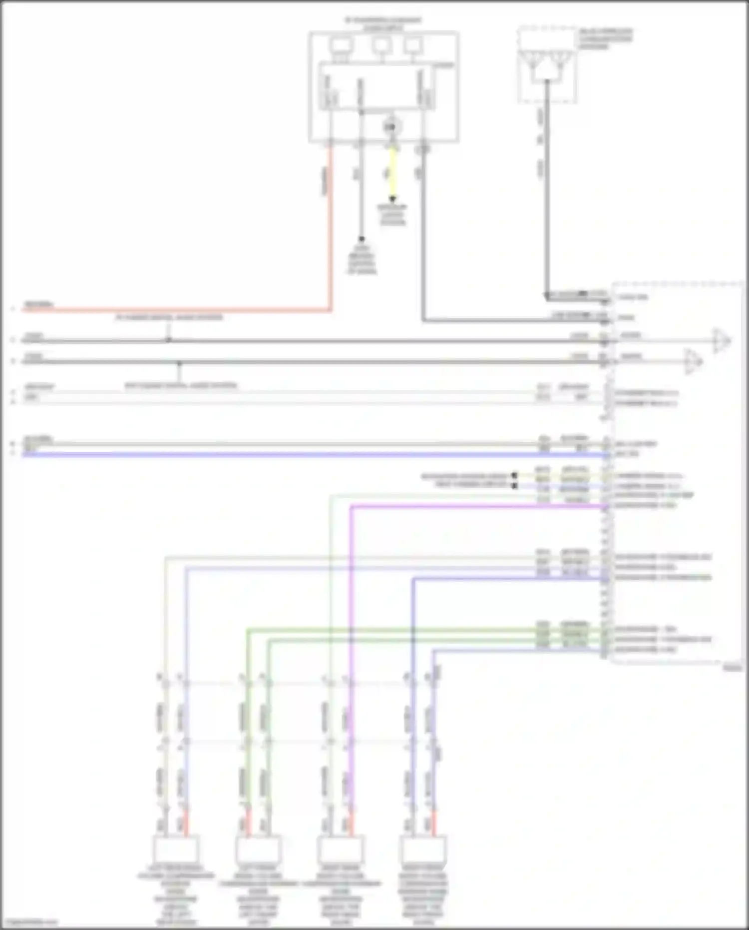 Wiring diagram vio/blu for GMC Terrain II facelift (2021-2024) (15 of 39)