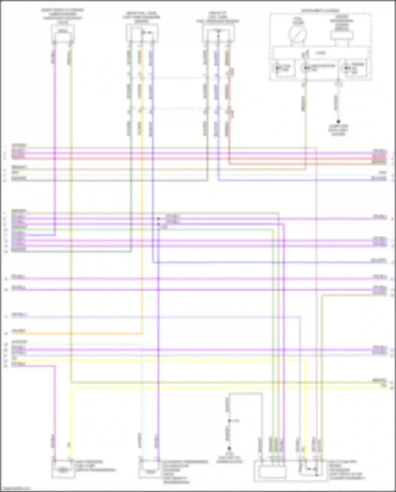Terrain GMC II (2017-2021): Wiring diagram engine performance 1.5l vin v (4 of 7)