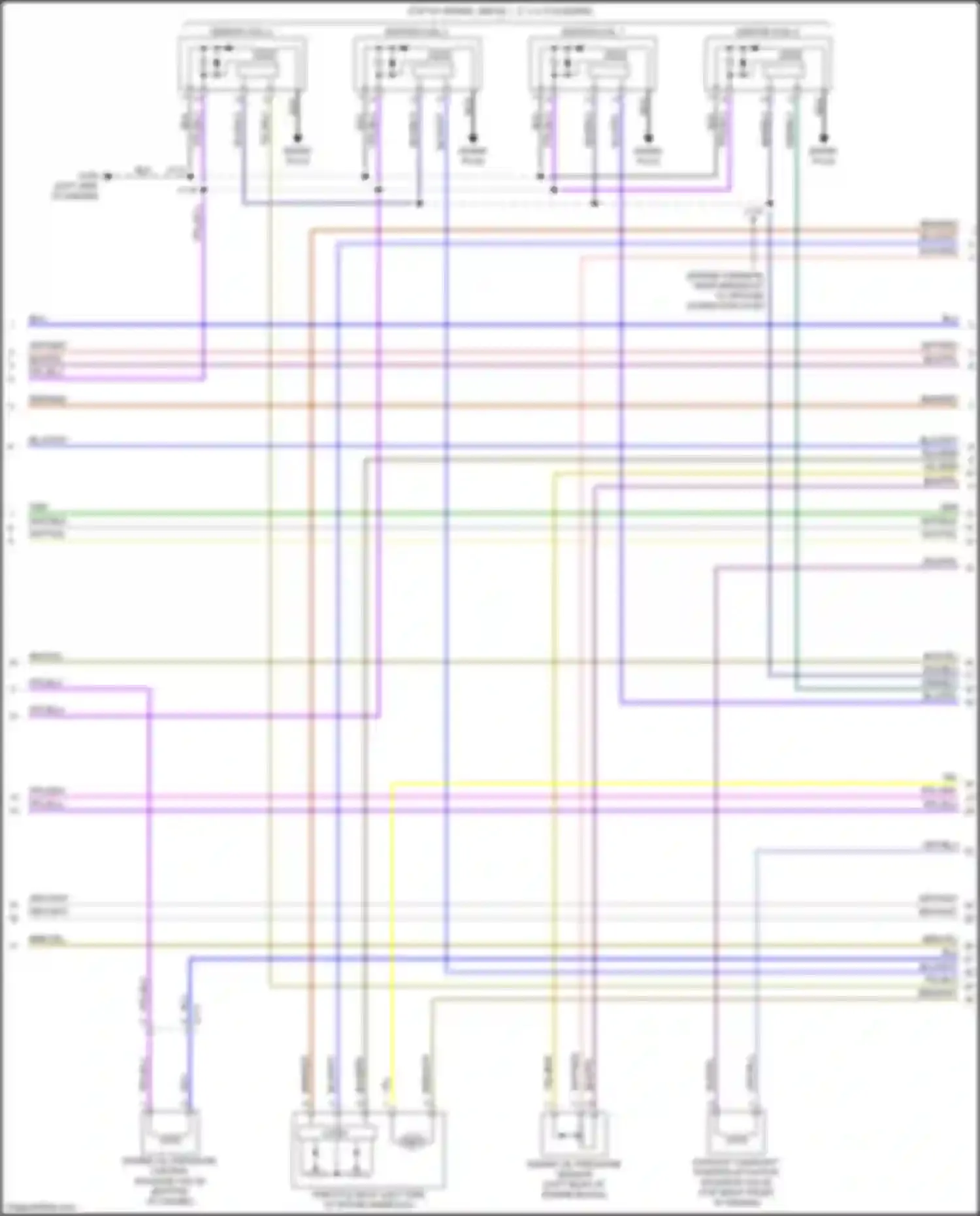 Terrain GMC II (2017-2021): Wiring diagram engine performance 1.5l vin v (6 of 7)