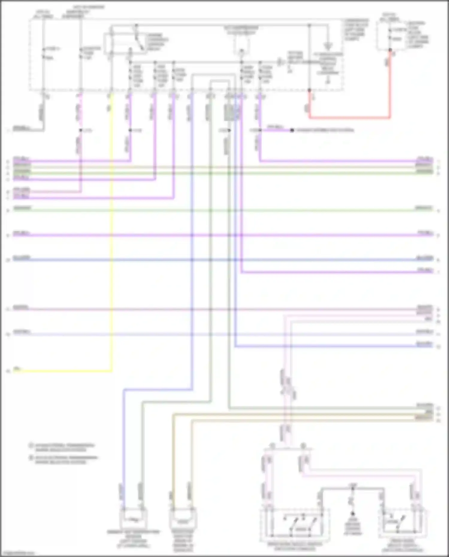 Terrain GMC II (2017-2021): Wiring diagram engine performance 1.6l vin u (3 of 9)