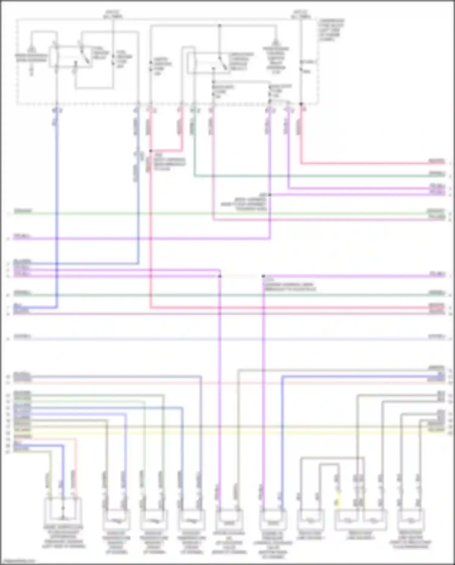 Terrain GMC II (2017-2021): Wiring diagram engine performance 1.6l vin u (5 of 9)