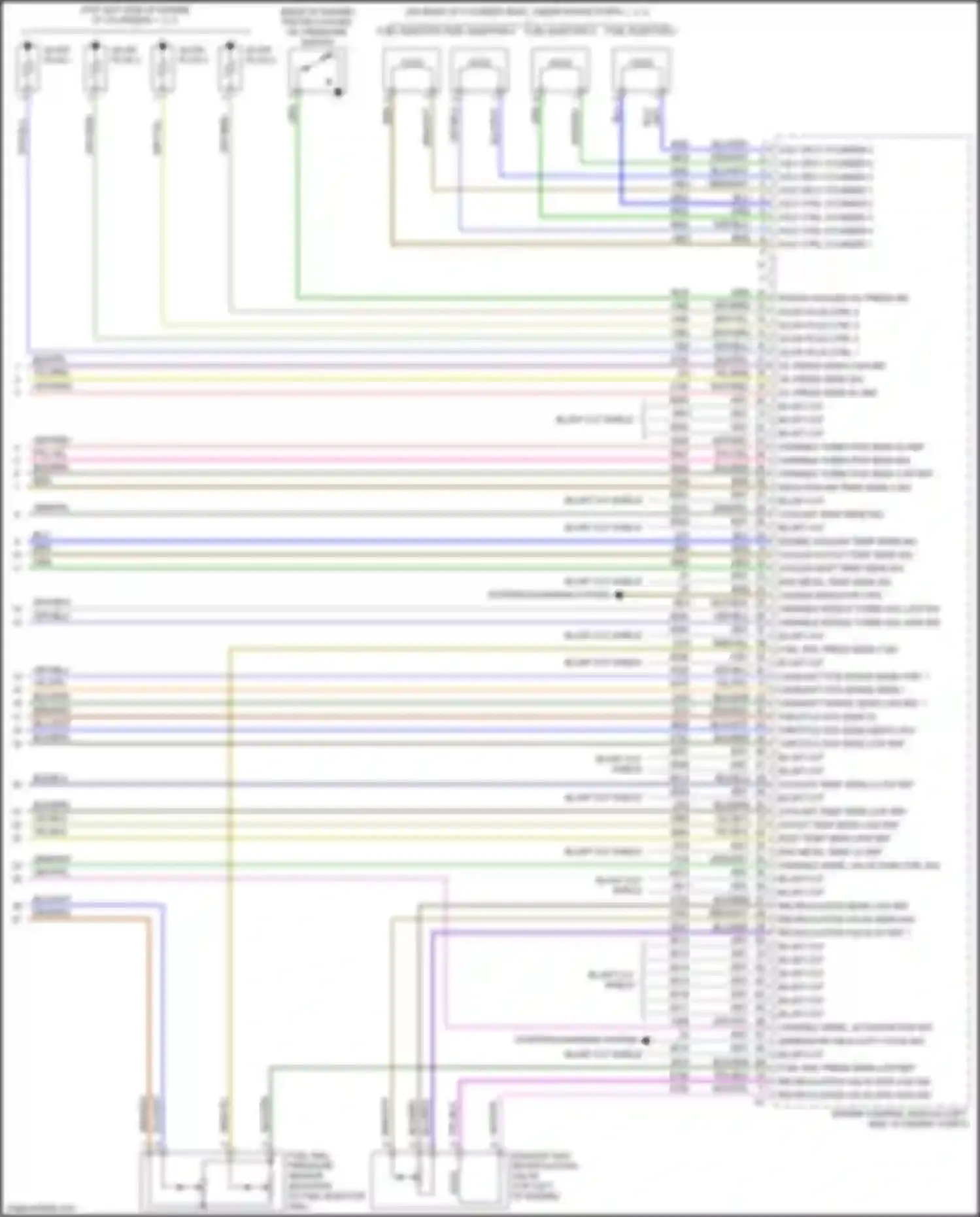 Terrain GMC II (2017-2021): Wiring diagram engine performance 1.6l vin u (9 of 9)