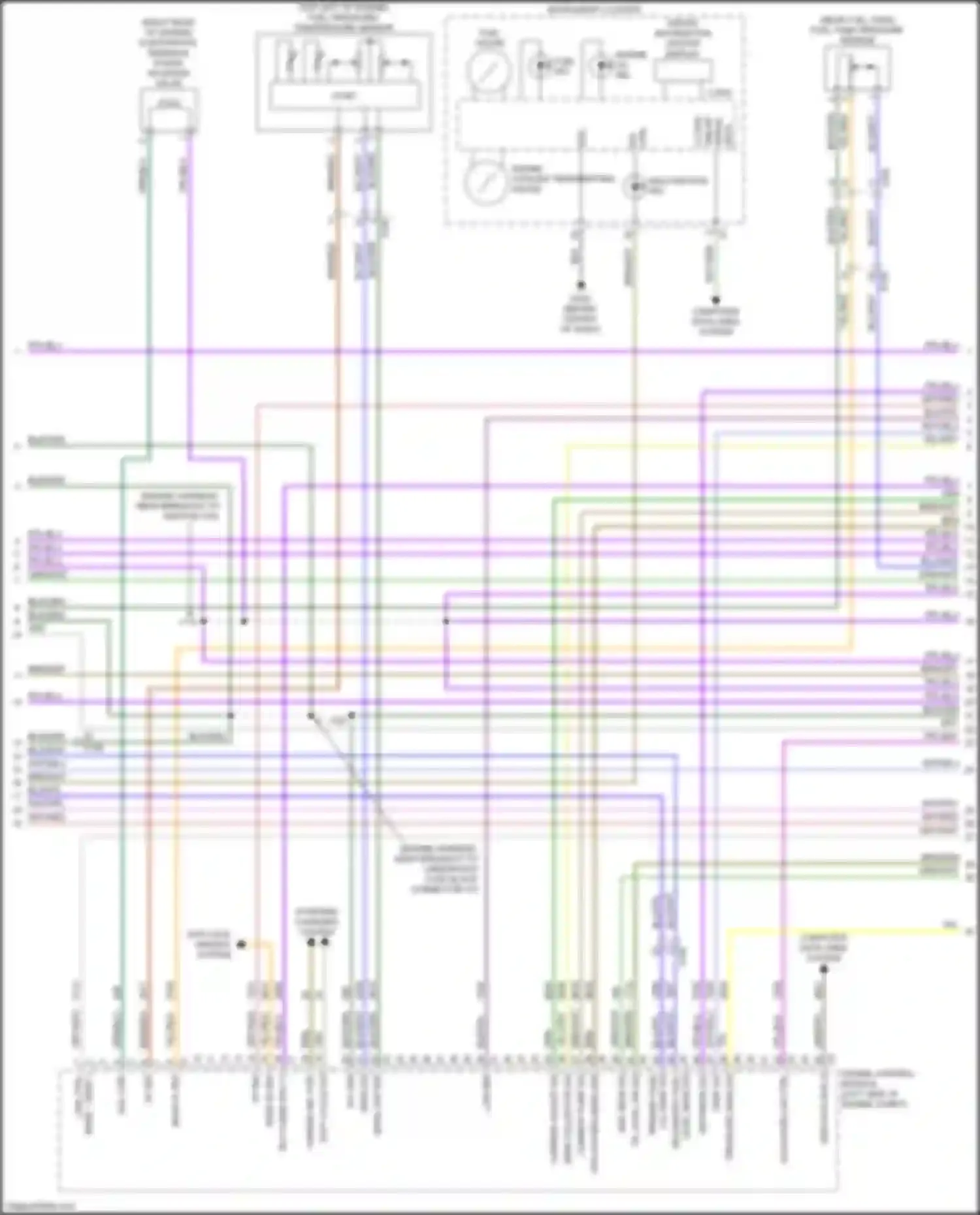 Terrain GMC II (2017-2021): Wiring diagram engine performance 2.0l vin x (3 of 7)