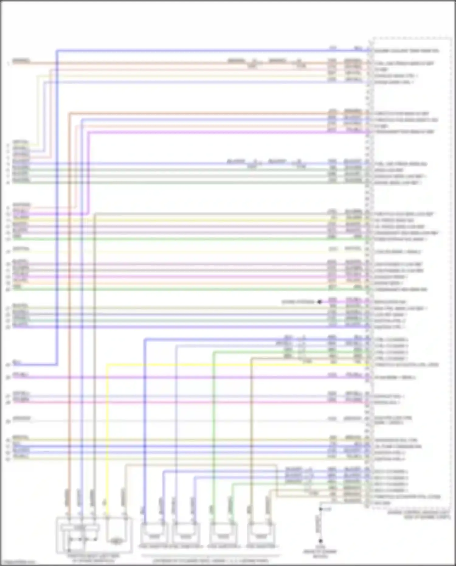 Terrain GMC II (2017-2021): Wiring diagram engine performance 2.0l vin x (7 of 7)