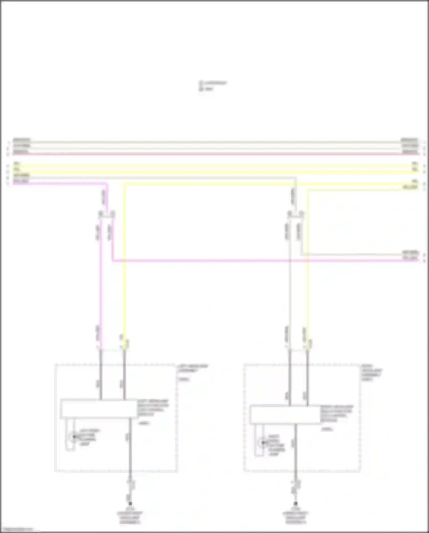 Terrain GMC II (2017-2021): Headlamps circuit (2 of 4)