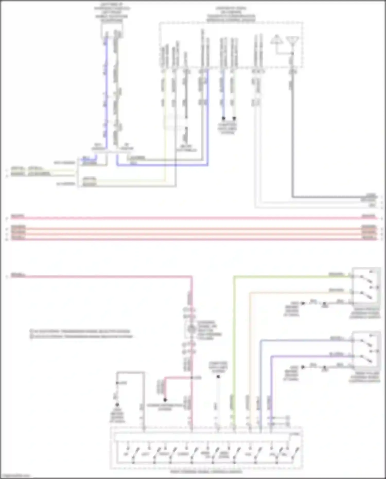 Terrain GMC II (2017-2021): Navigation circuit, mid/high level w/o active noise (2 of 4)